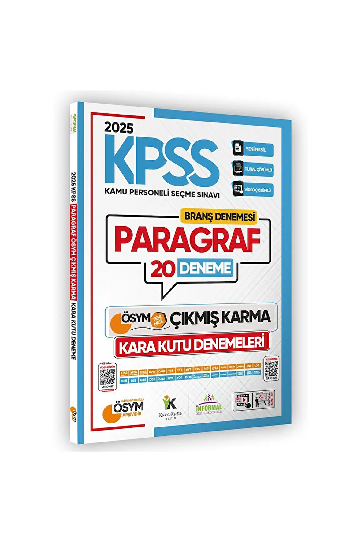 2024 Kpss Önlisans Paragraf 20li Deneme Sınavı Ösym Çıkmış Soruhavuzu Video Ve Pdf Çözümlü