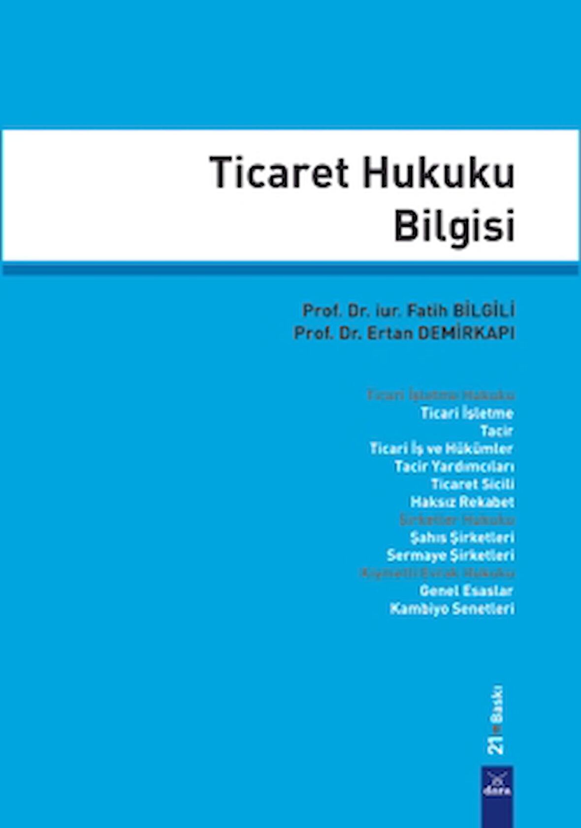 Ticaret Hukuku Bilgisi