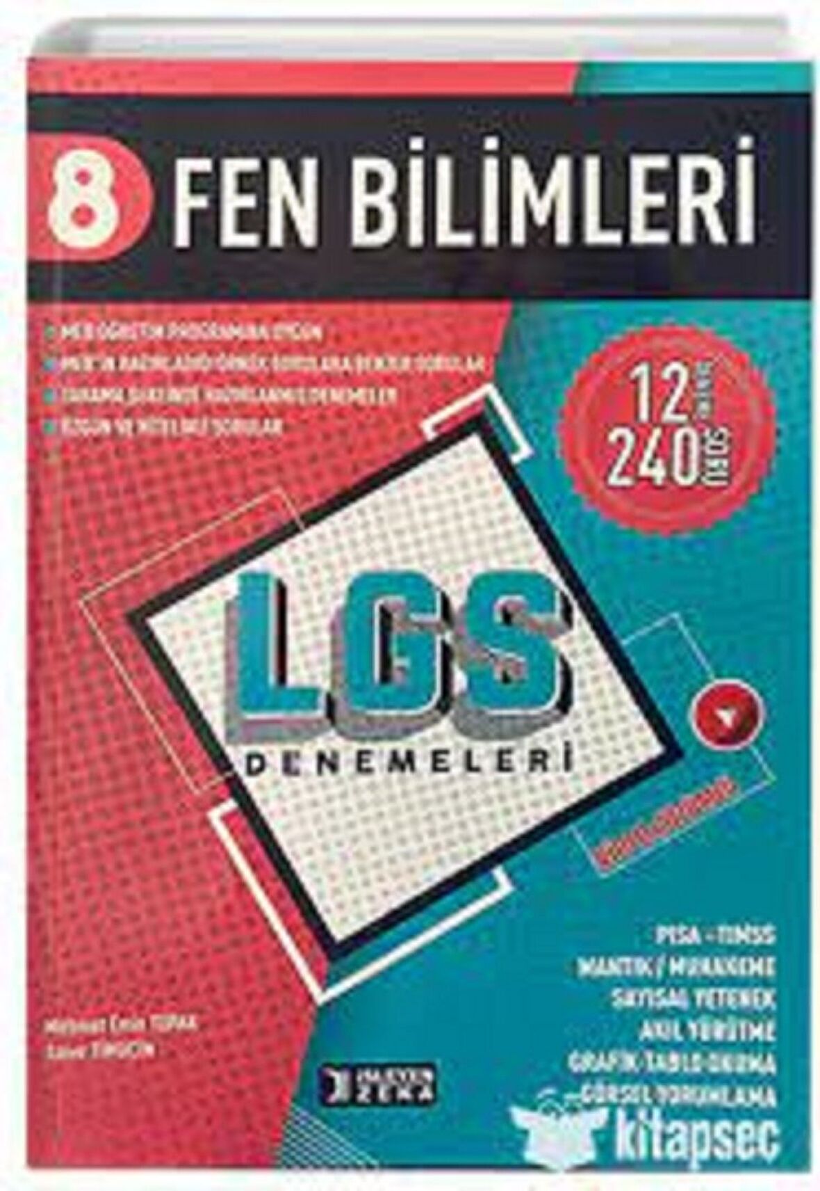 İŞLEYEN ZEKA YAYINLARI 8.SINIF FEN BİLİMLERİ LGS BRANŞ DENEMELERİ