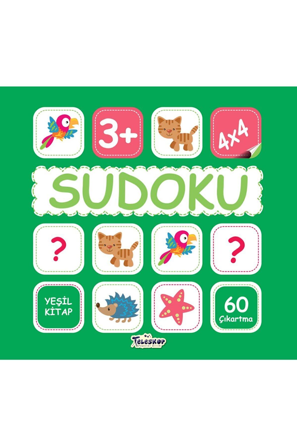 Sudoku 4x4 - Yeşil Kitap