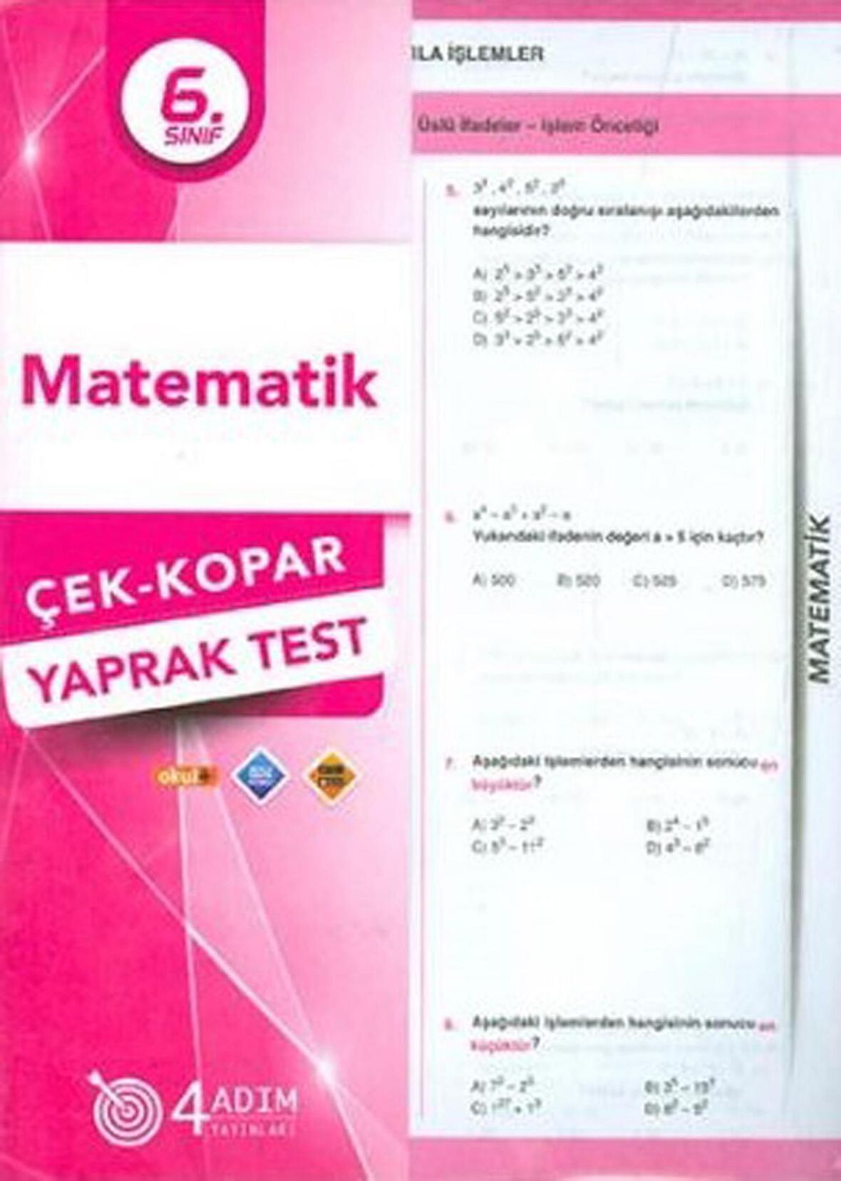 6. Sınıf Matematik Yaprak Test