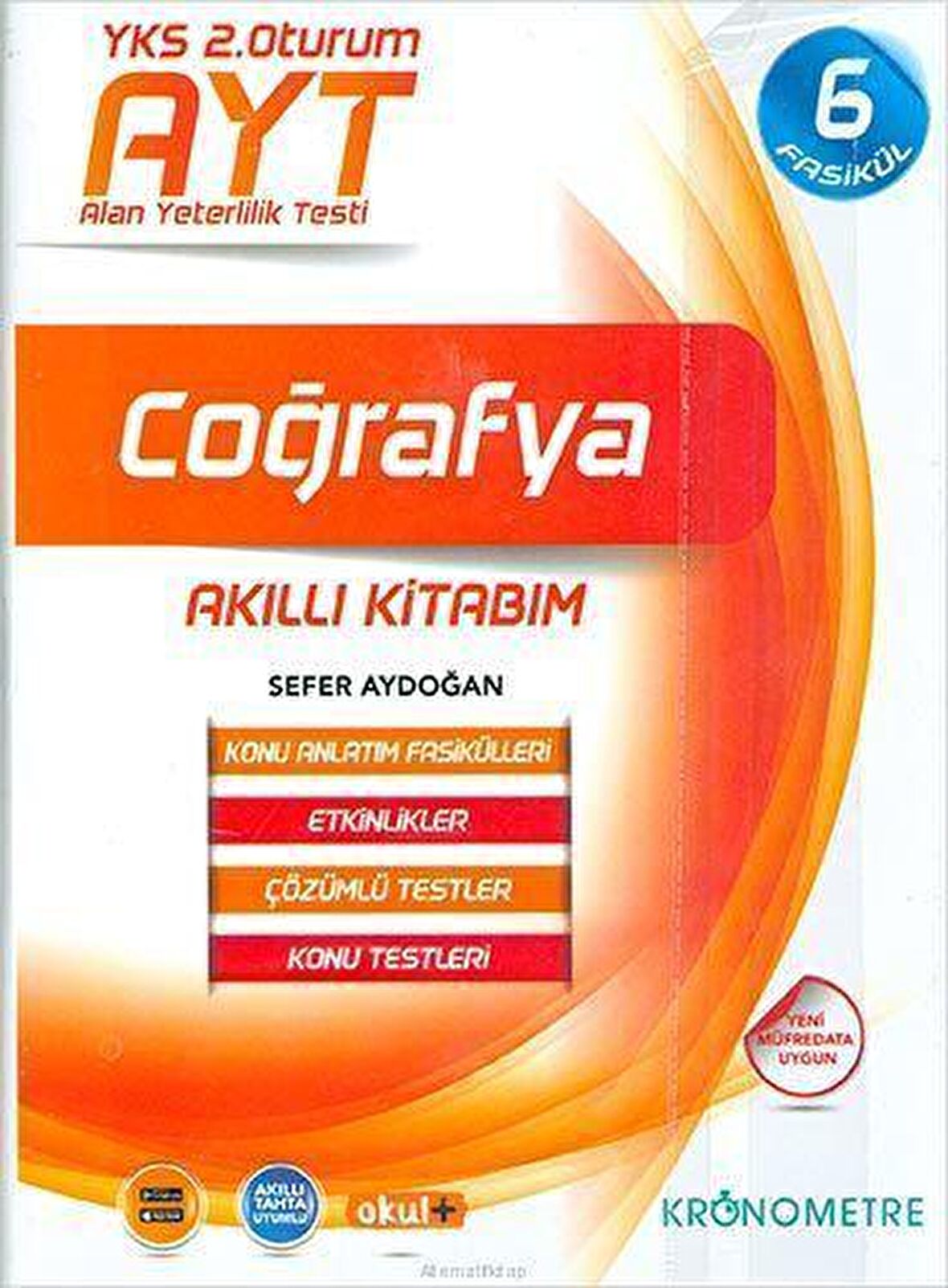 Kronometre AYT Coğrafya Akıllı Kitabım 3 Fasikül