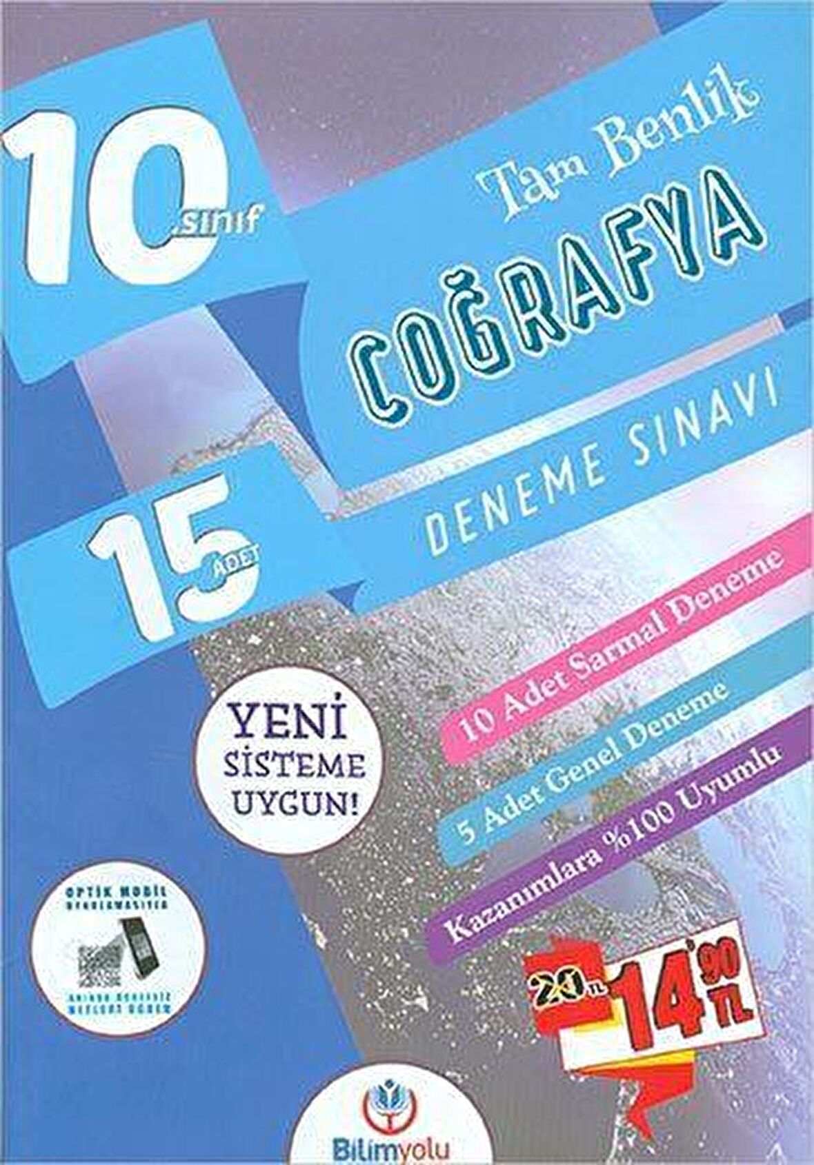 Bilimyolu 10.Sınıf Tam Benlik Coğrafya 15 Deneme Sınavı 2018