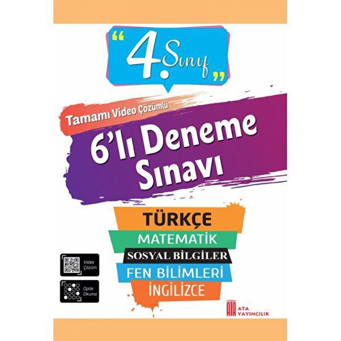 Ata 4.Sınıf 6'Lı Deneme Sınavı