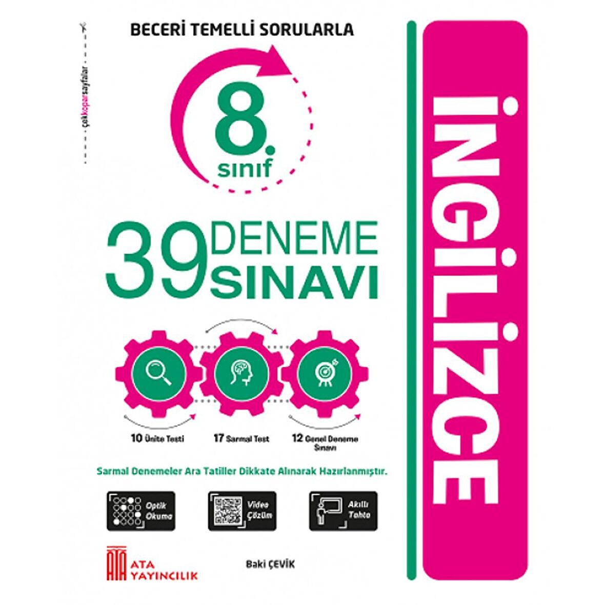 Ata 8.Sınıf İngilizce 39 Deneme Sınavı