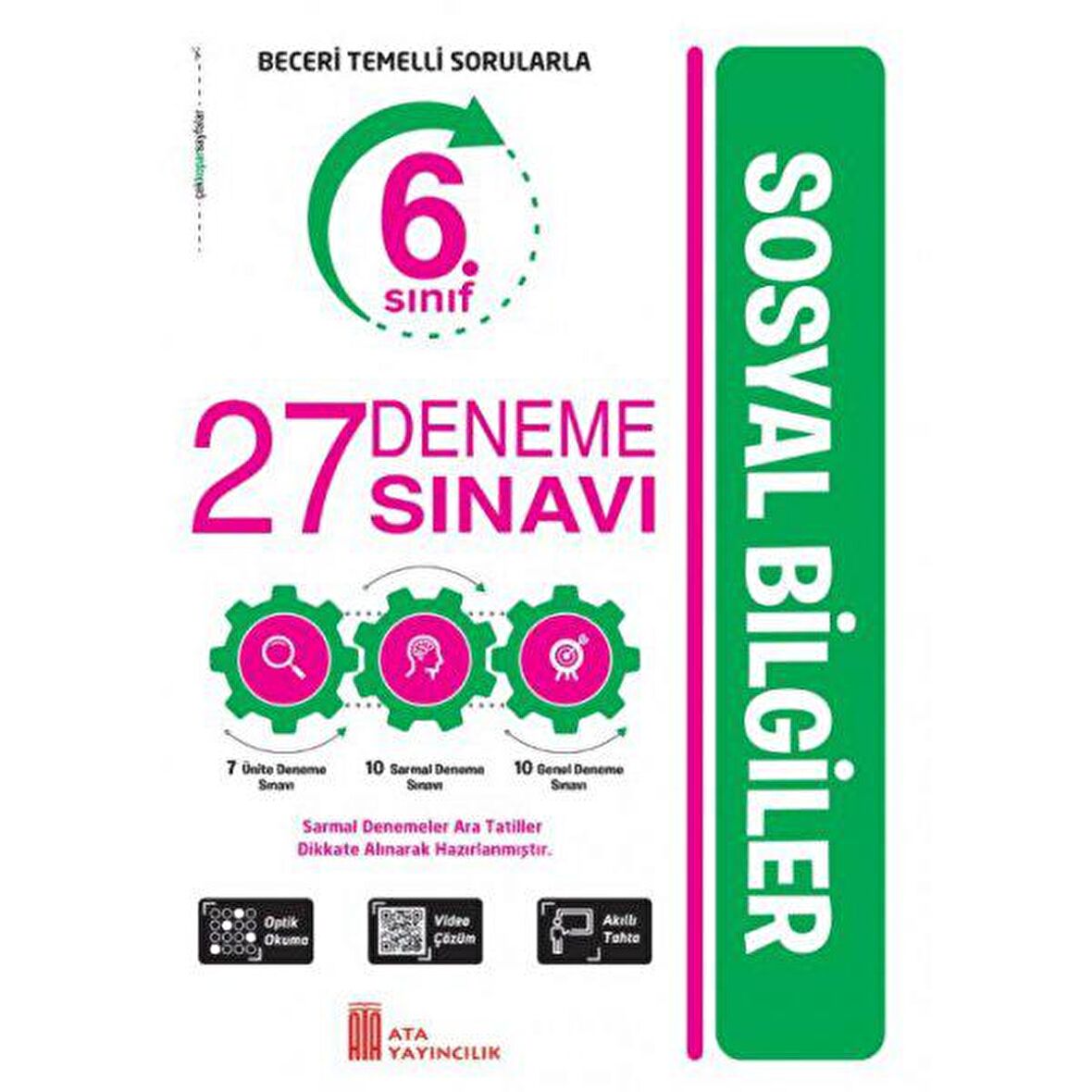 Ata 6.Sınıf Sosyal Bilgiler 27 Deneme Sınavı