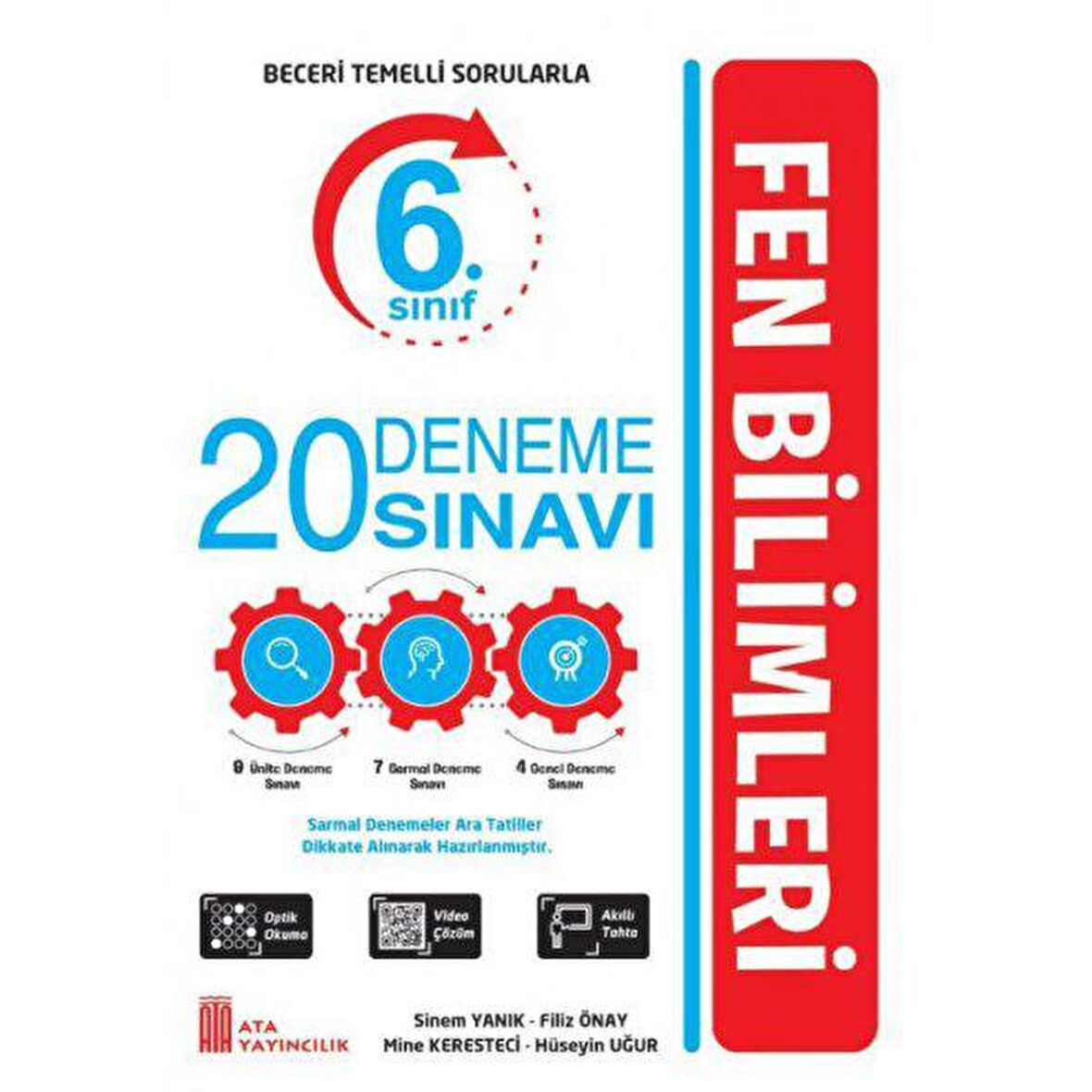 Ata 6.Sınıf Fen Bilimleri 20 Deneme Sınavı