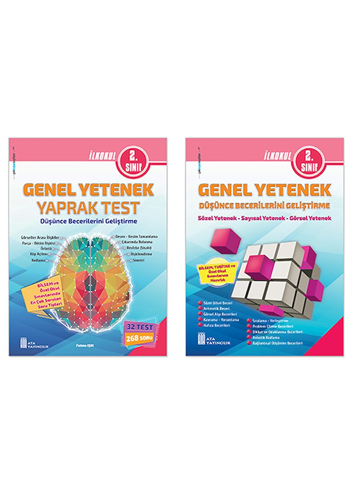 2. Sınıf Genel Yetenek Yaprak Test+Genel Yetenek Düşünce Becerilerini Geliştirme