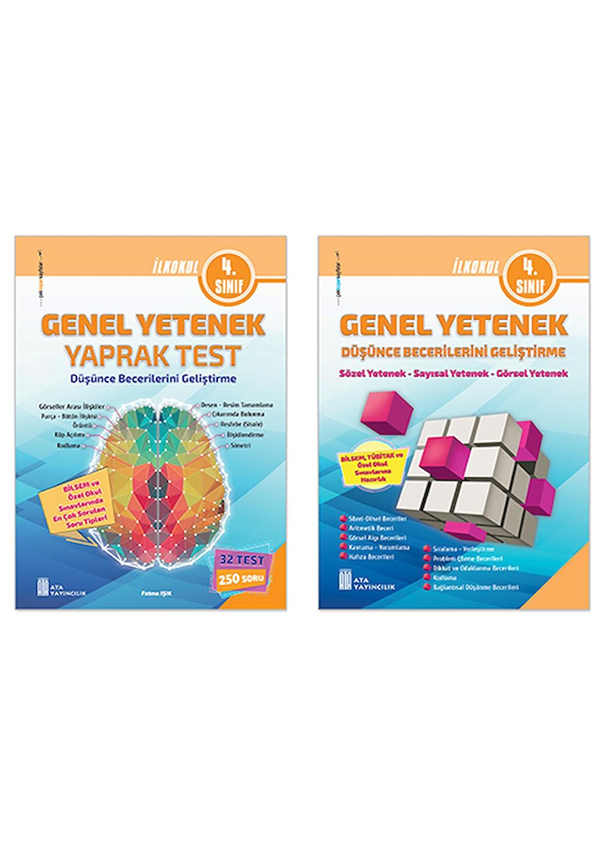 4. Sınıf Genel Yetenek Yaprak Test+Genel Yetenek Düşünce Becerilerini Geliştirme