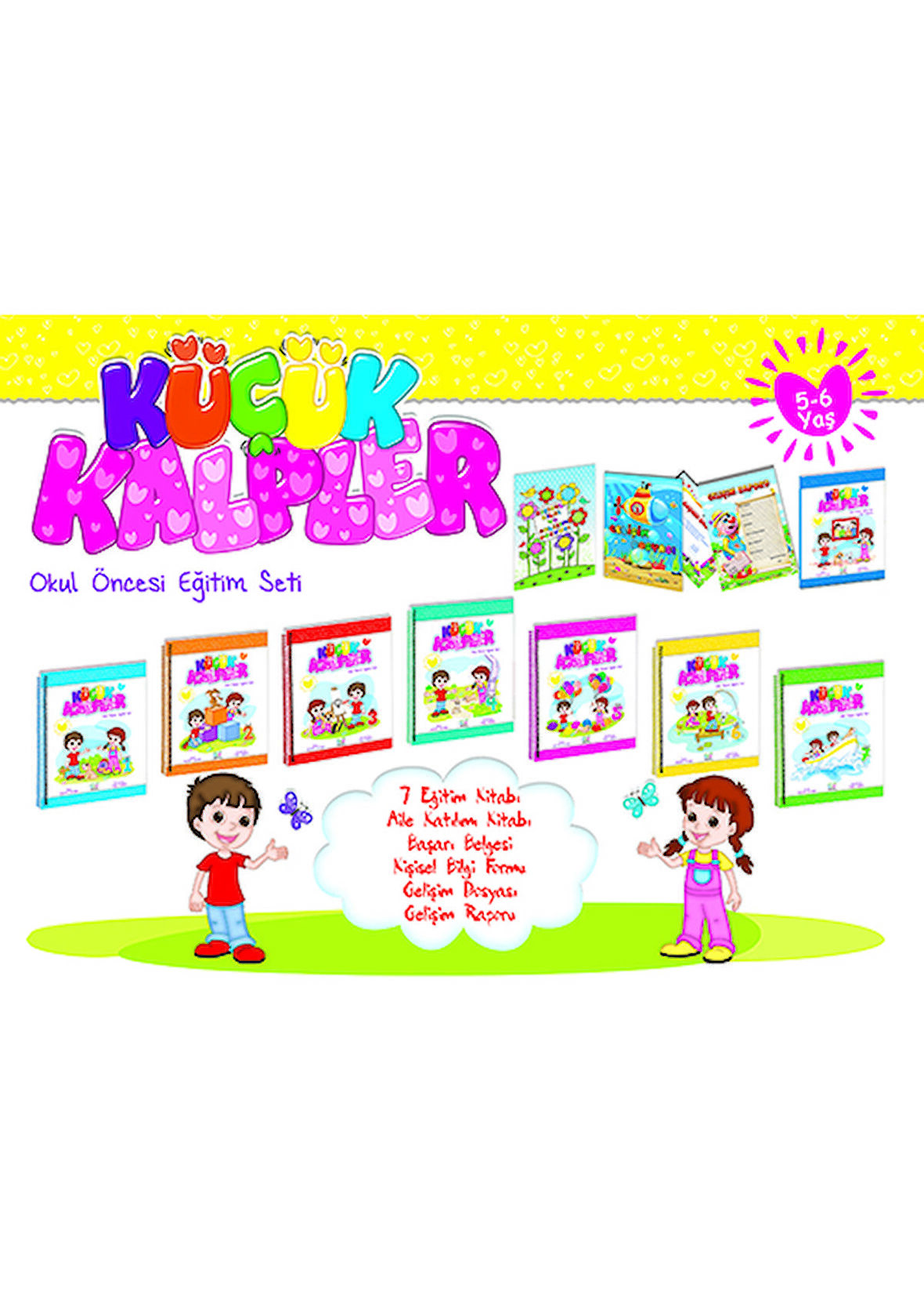 Küçük Kalpler Eğitim Seti (5 - 6 Yaş)