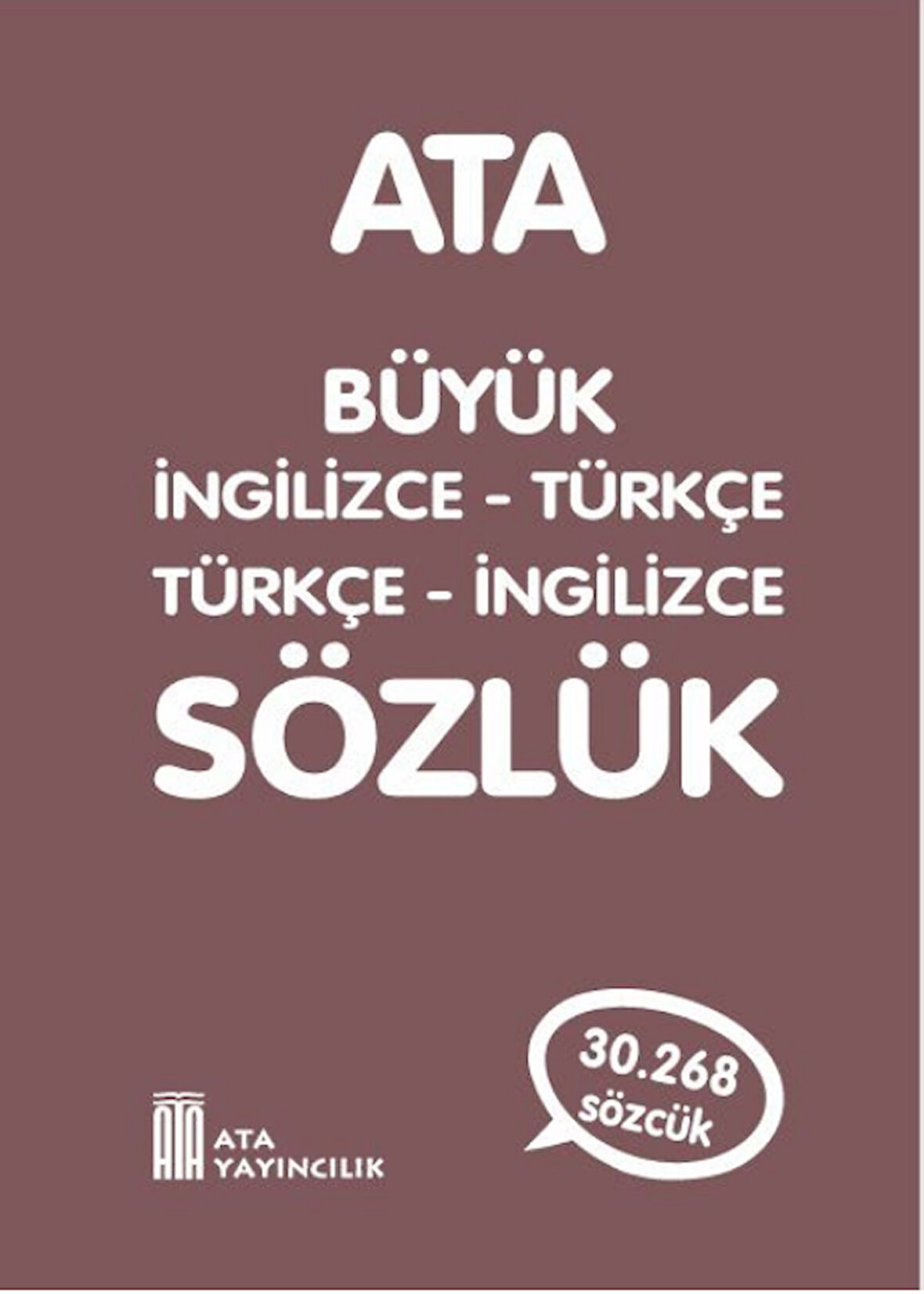 Büyük İngilizce - Türkce - Türkce - İngilizce Plastik Kapak