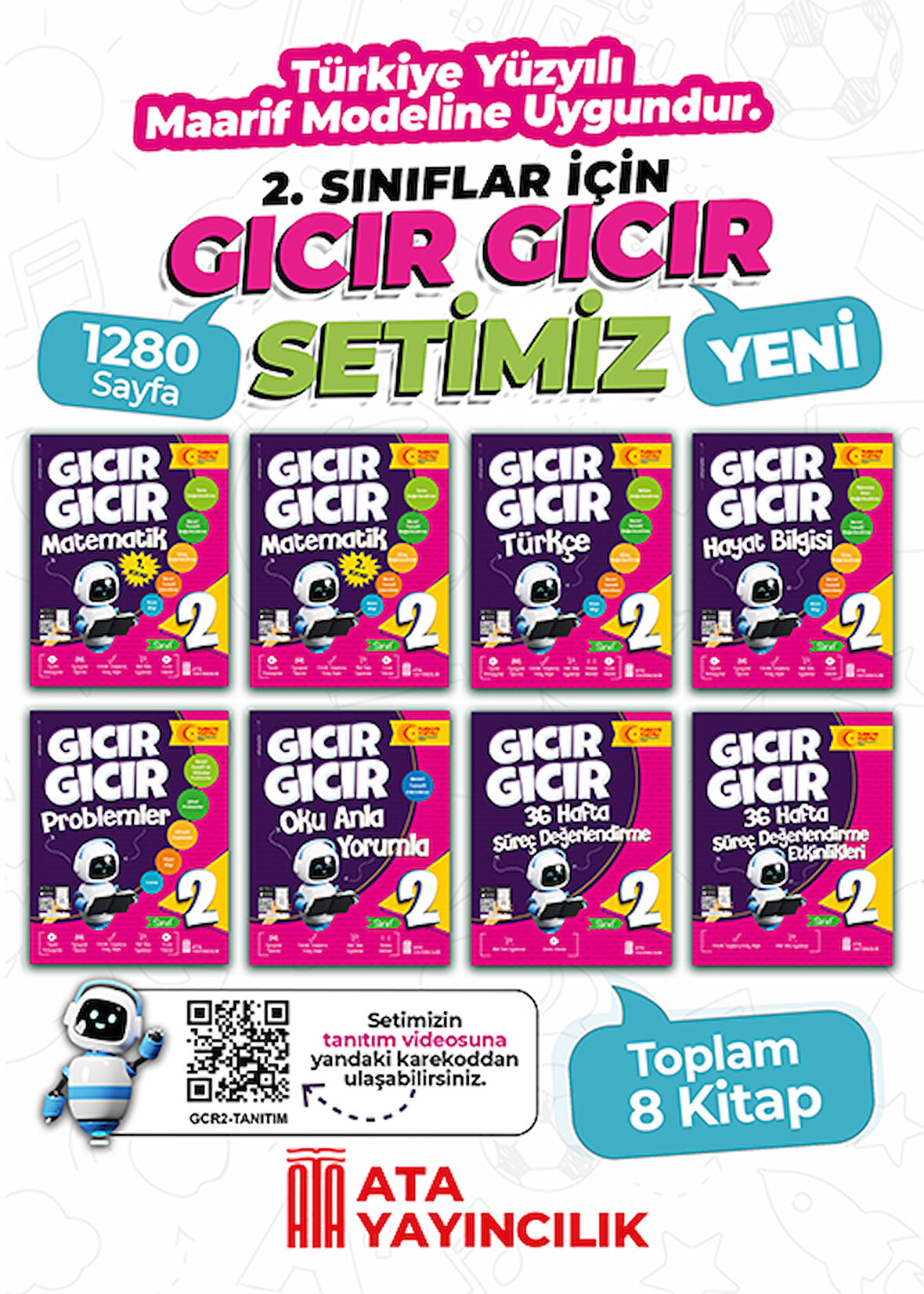 2. Sınıf Gıcır Gıcır 8'li Set