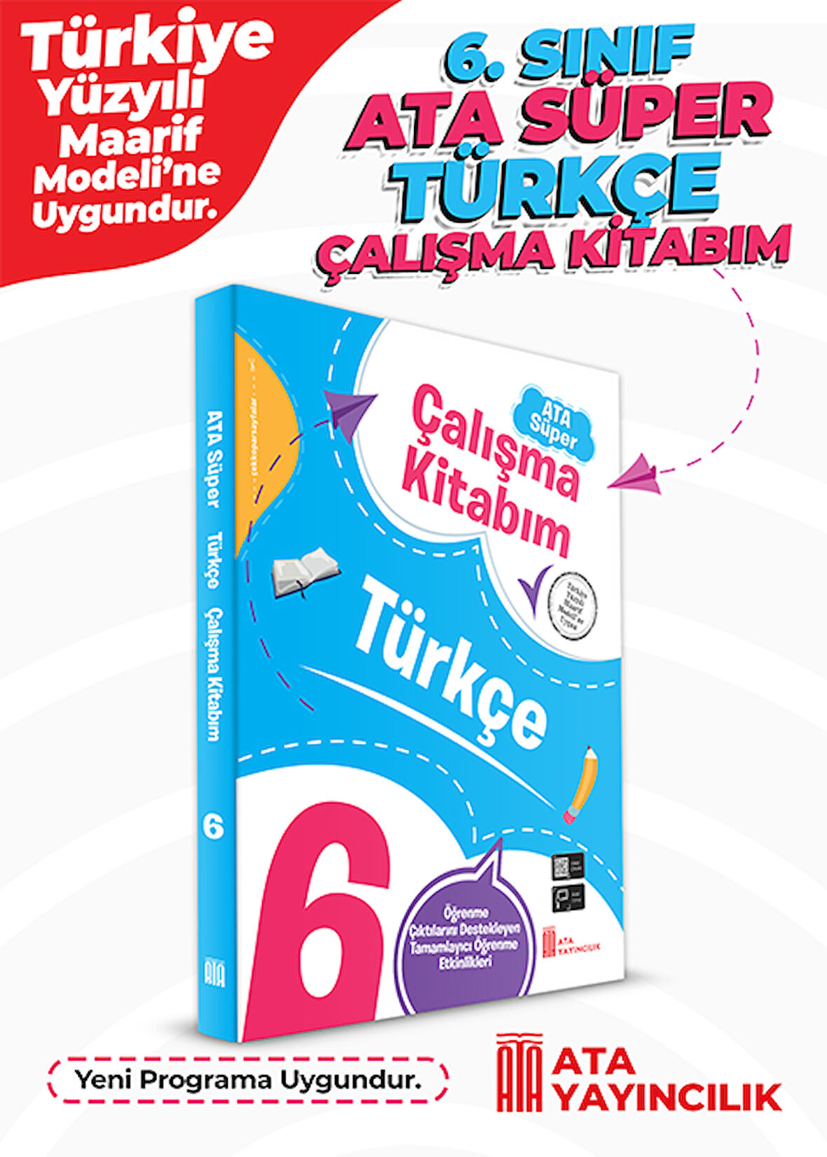 6. Sınıf Ata Süper Türkçe Çalışma Kitabım