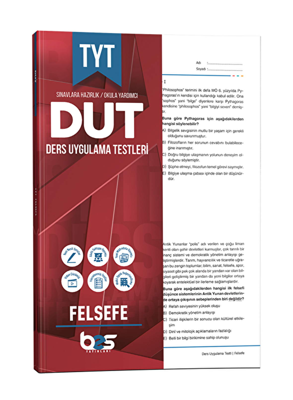 TYT FELSEFE DERS UYGULAMA TESTLERİ