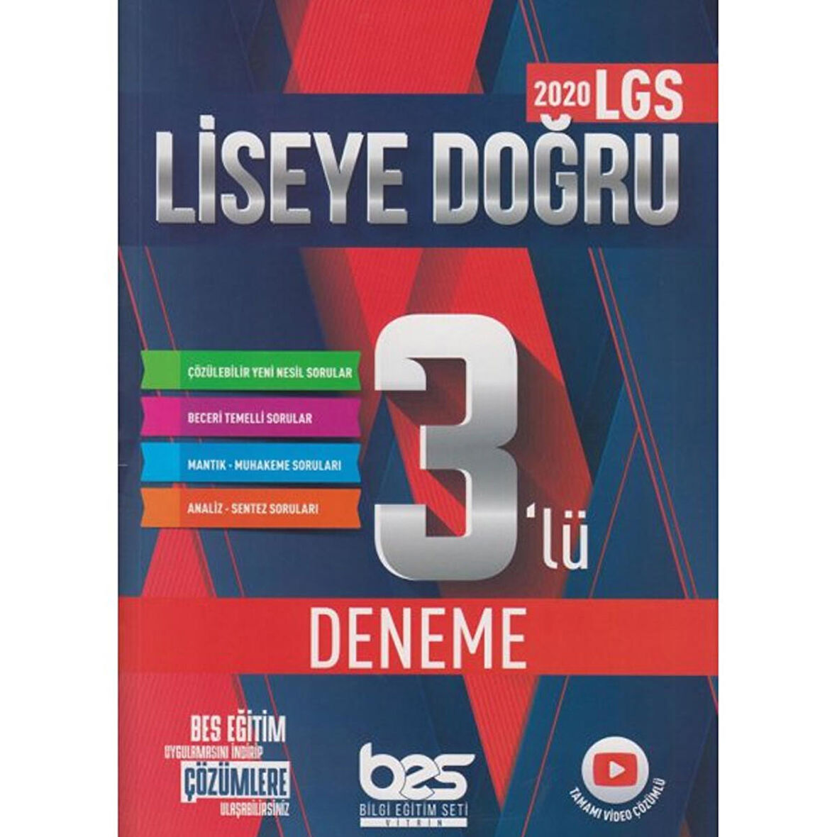 Bes Yayınları 8. Sınıf LGS 1. Dönem Liseye Doğru 3 Deneme