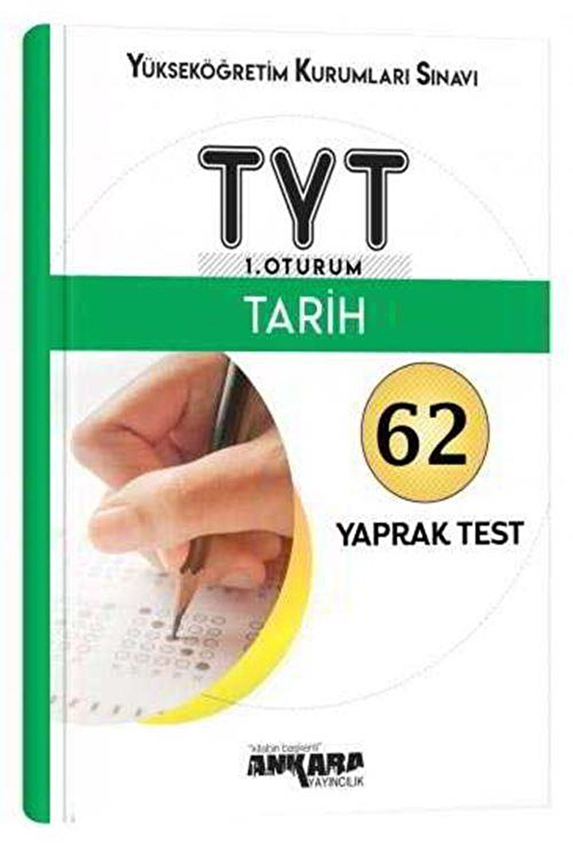 2022 TYT Tarih 62 Yaprak Test Ankara Yayıncılık