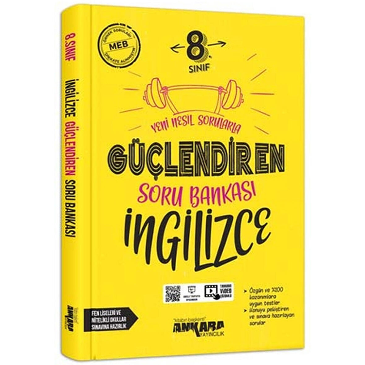 Ankara Yayınları 8. Sınıf İngilizce Güçlendiren Soru Bankası