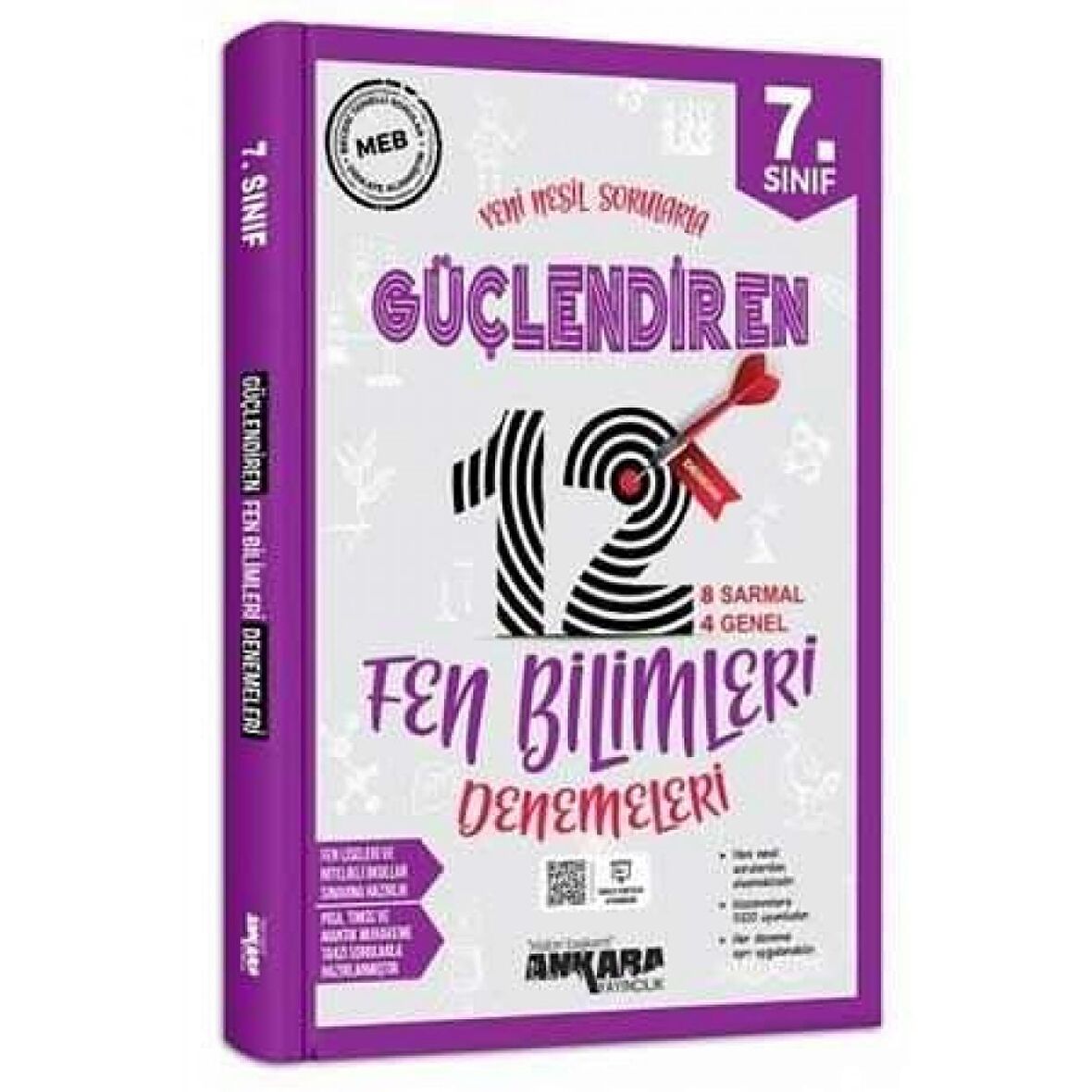 7. Sınıf Güçlendiren Fen Bilimleri 12 Deneme Sınavı