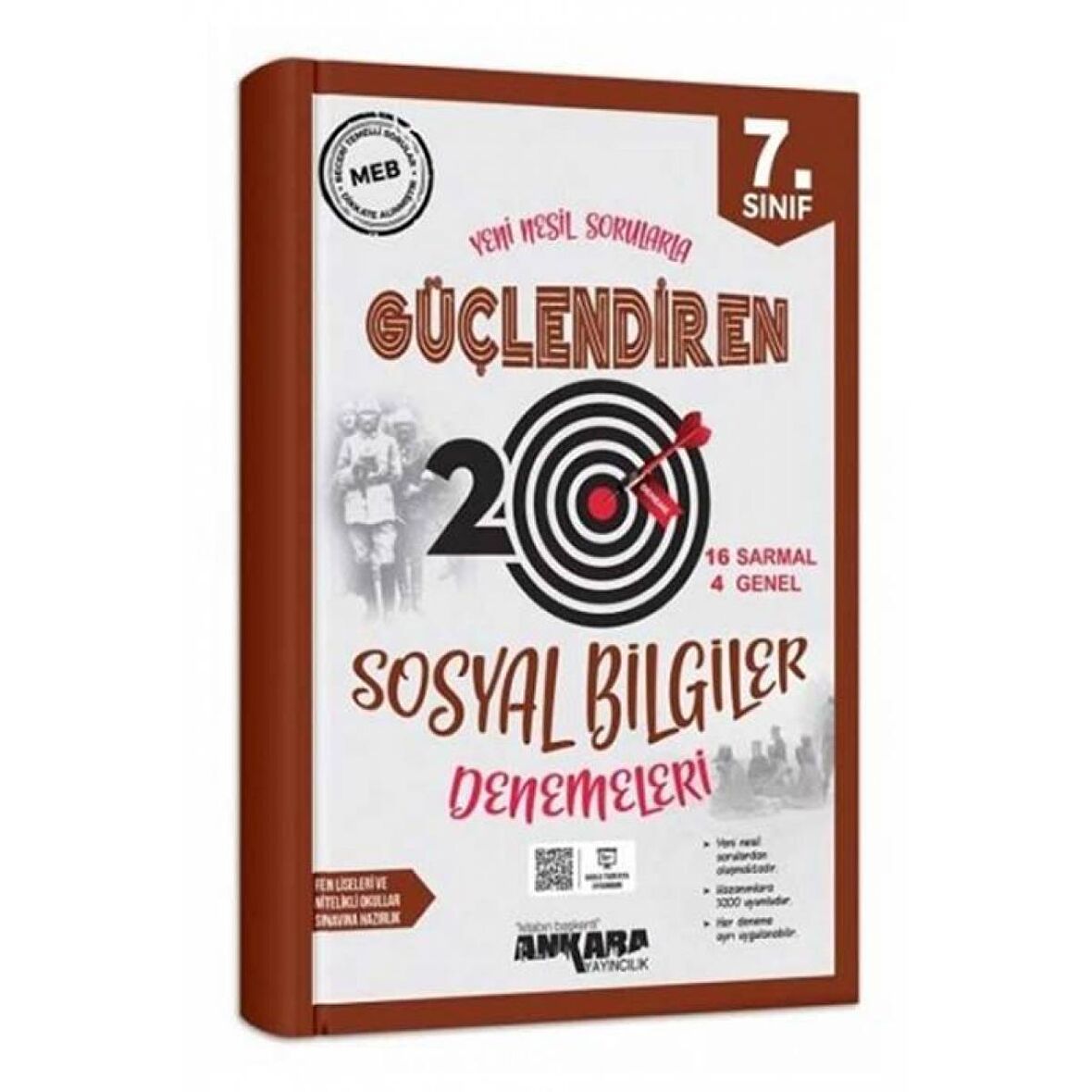 7. Sınıf Güçlendiren Sosyal Bilimler 20 Deneme Sınavı