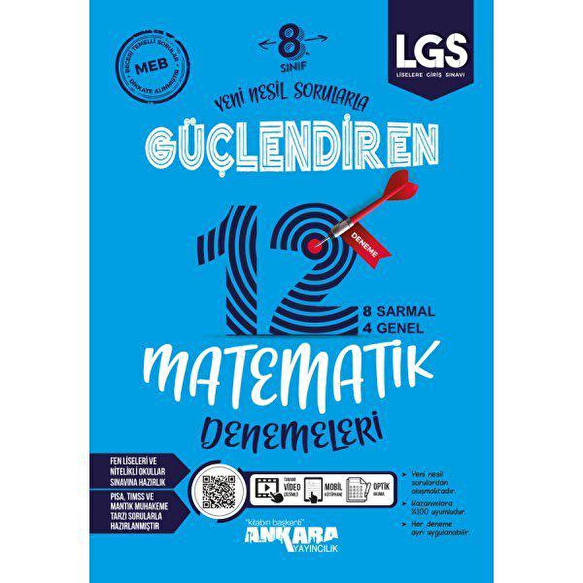 LGS 8. Sınıf Matematik Güçlendiren Denemeleri