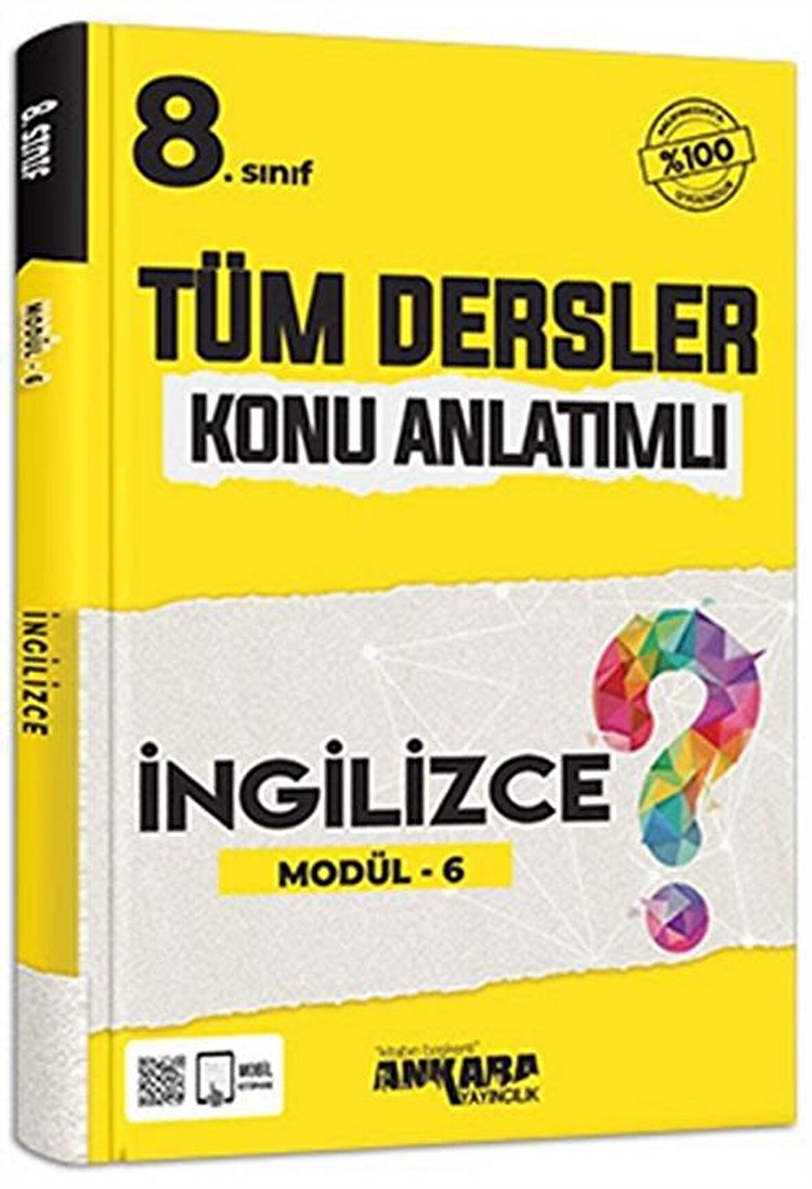 8. Sınıf Tüm Dersler Konu Anlatımlı İngilizce Modül -6 Ankara Yayıncılık