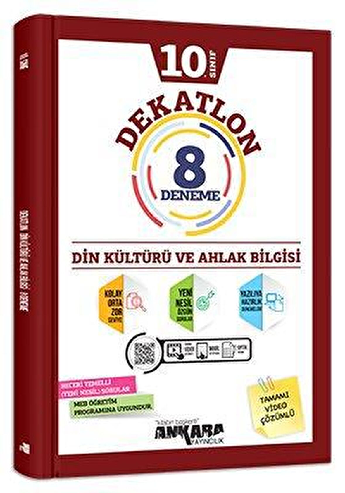 10. Sınıf Din Kültürü ve Ahlak Bilgisi Dekatlon 8 Deneme