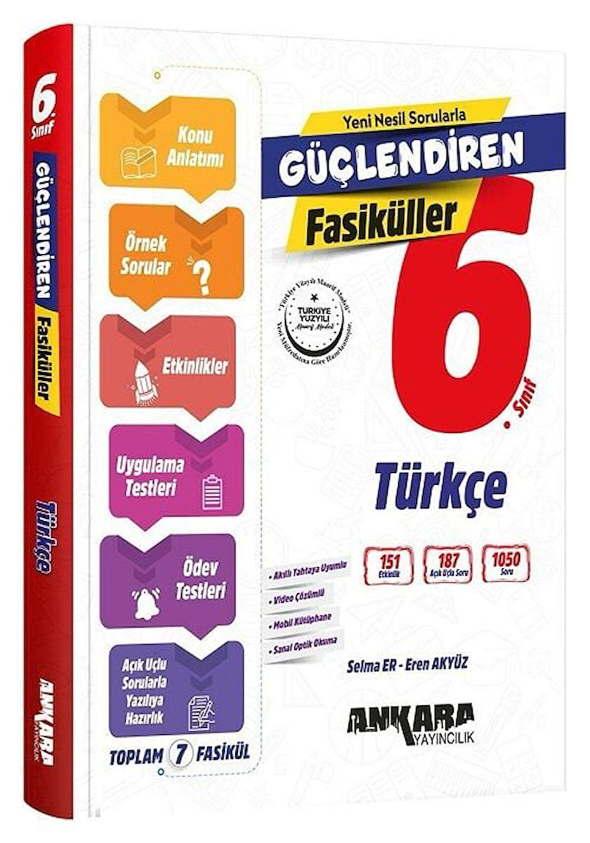 Ankara Yayıncılık 6. Sınıf Türkçe Güçlendiren Fasiküller Ankara Yayıncılık