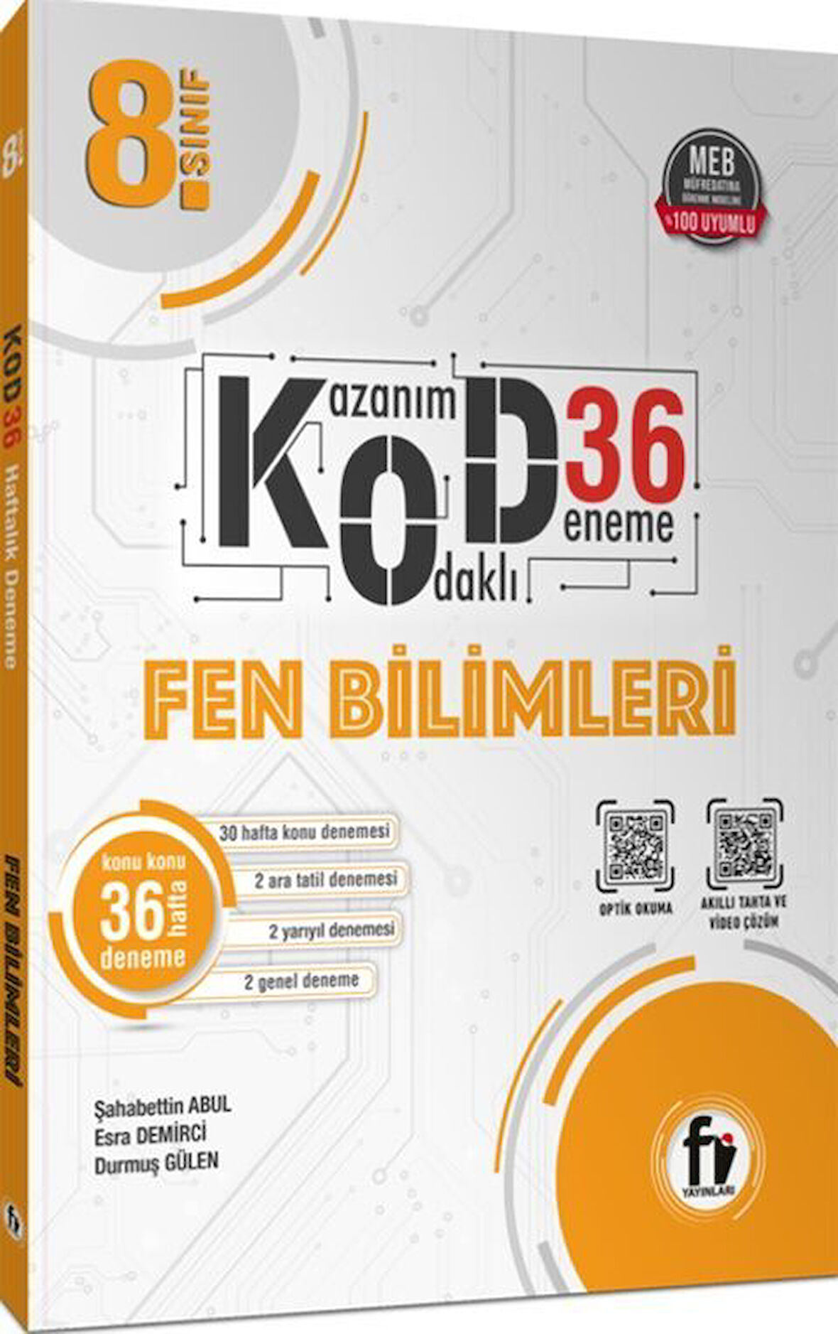 Fi Yayınları 8. Sınıf Fen Bilimleri Kod 36 Deneme