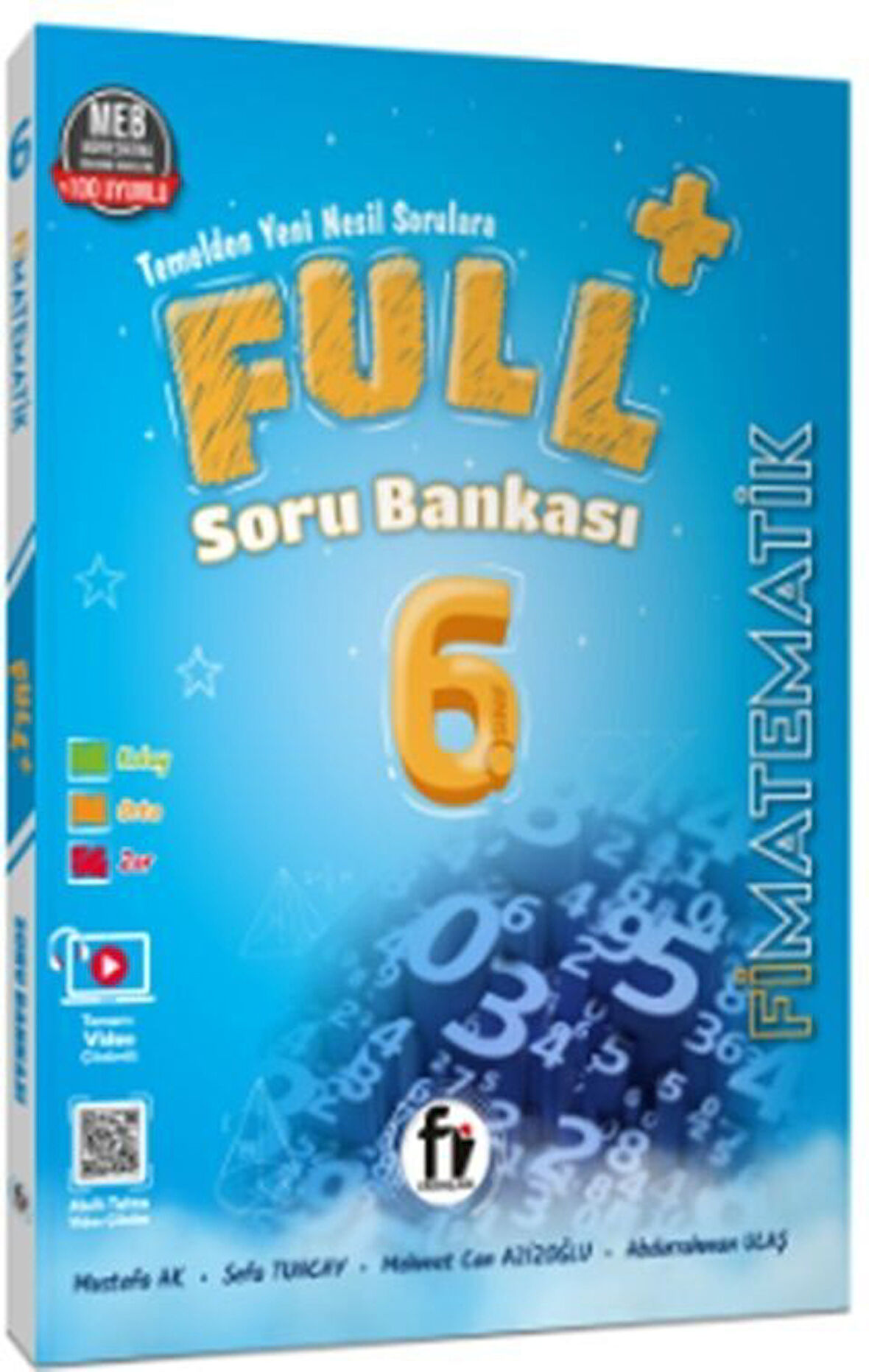 6. Sınıf Fİ Matematik FULL Soru Bankası Fi Yayınları