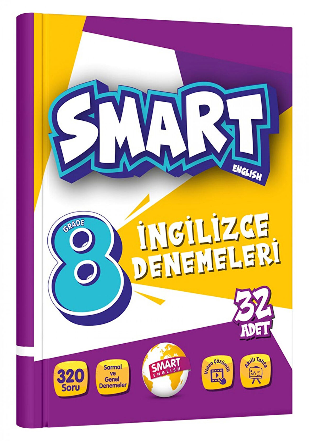 İsem Smart English 8 Grande 32 Adet İngilize Denemeleri