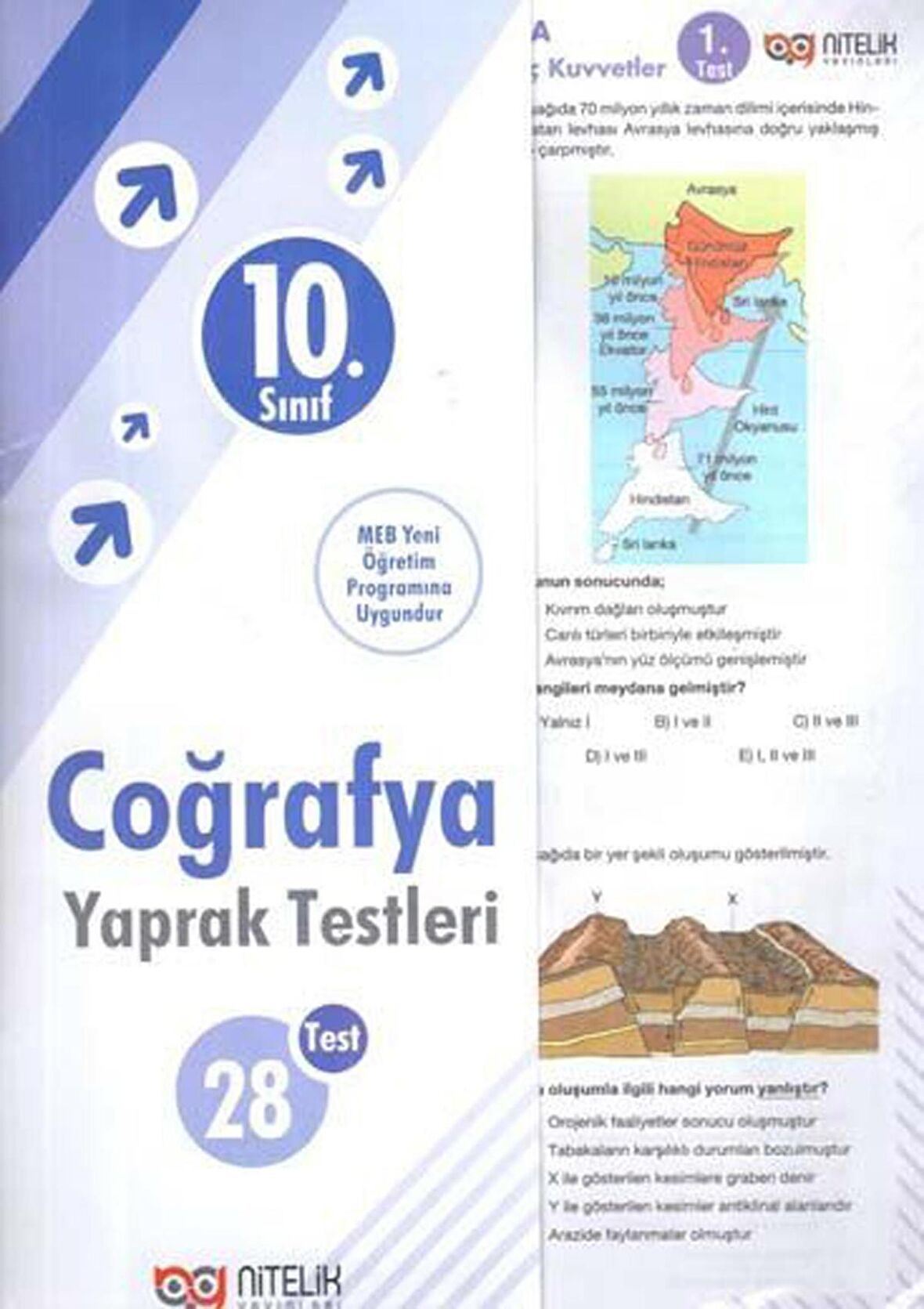 10. Sınıf Coğrafya Yaprak Testleri