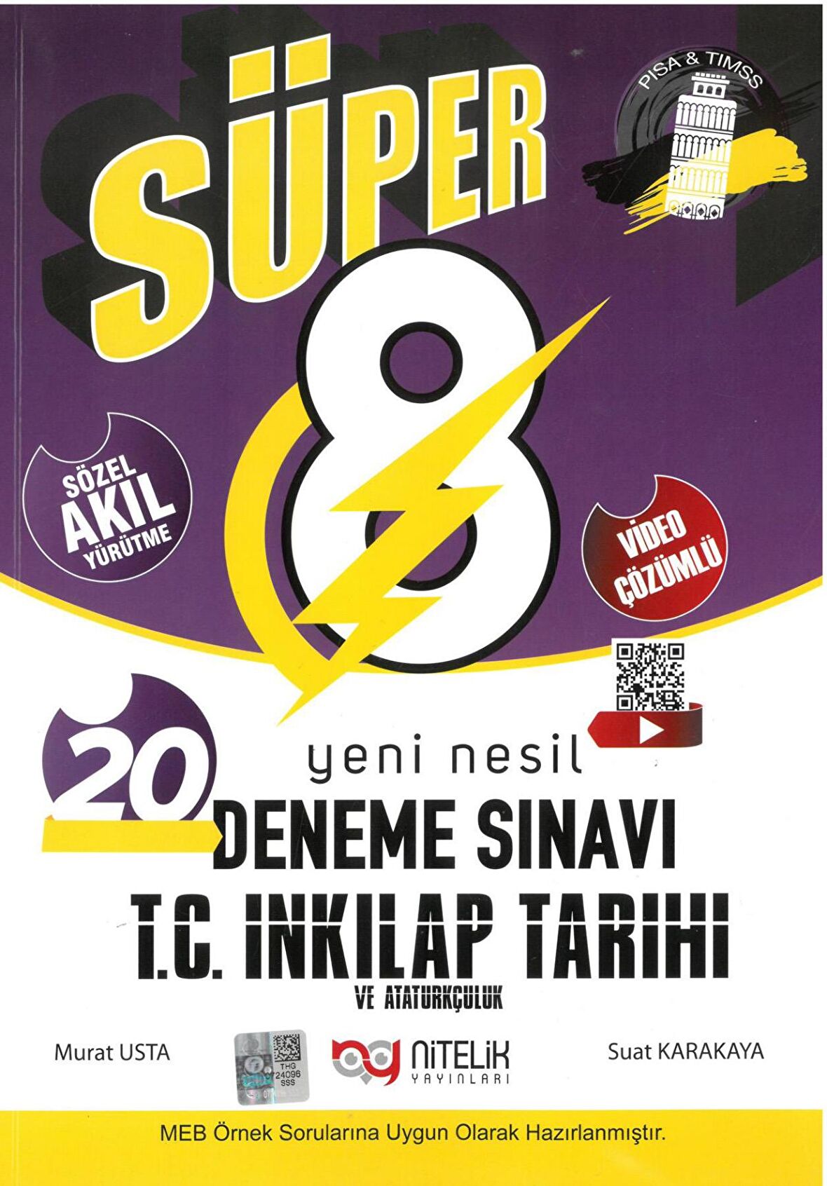 NİTELİK 8.SINIF İNKİLAP TARİHİ VE ATATÜRKÇÜLÜK SÜPER DENEME