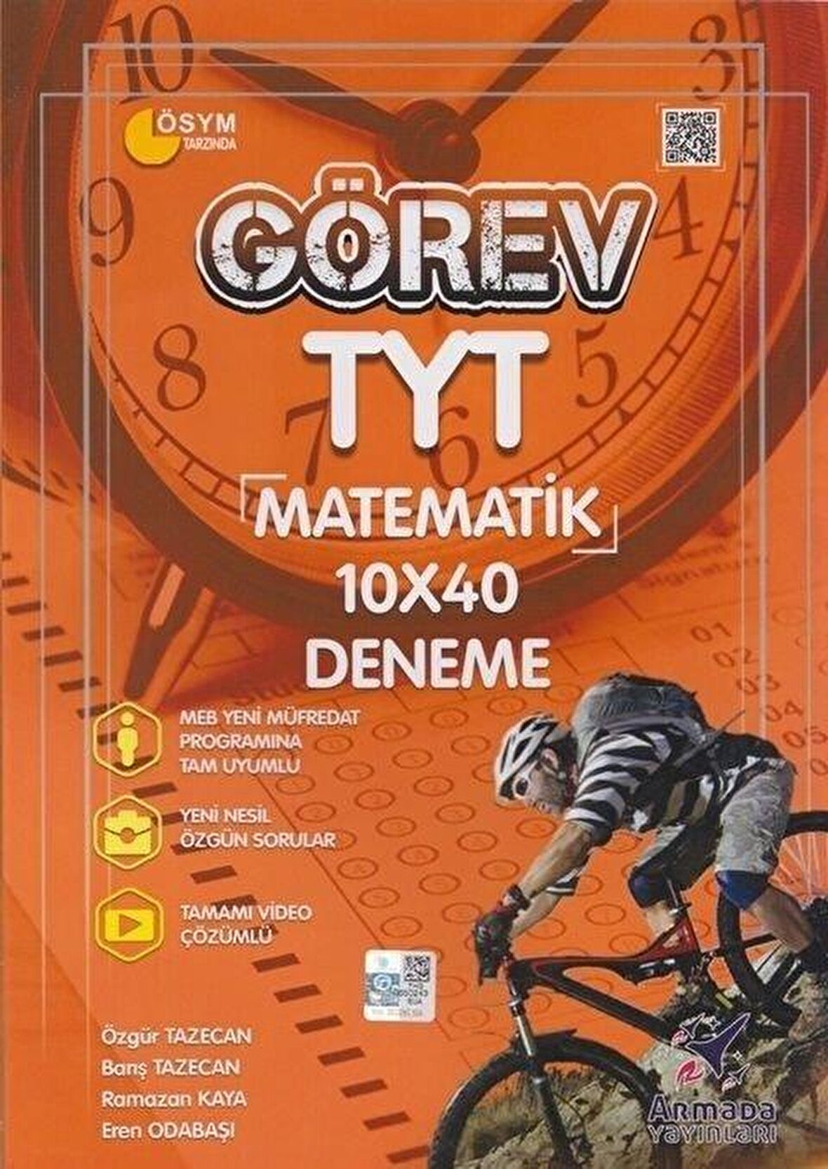 Armada Görev YKS TYT Matematik Deneme Sınavı 10X40 Video Çözümlü