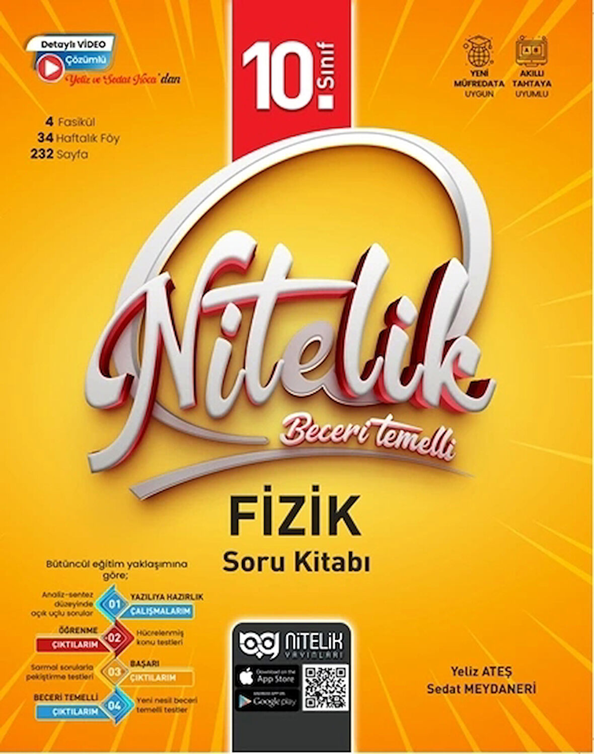 Nitelik 10.Sınıf Beceri Temelli Fizik Soru Kitabı Yeni