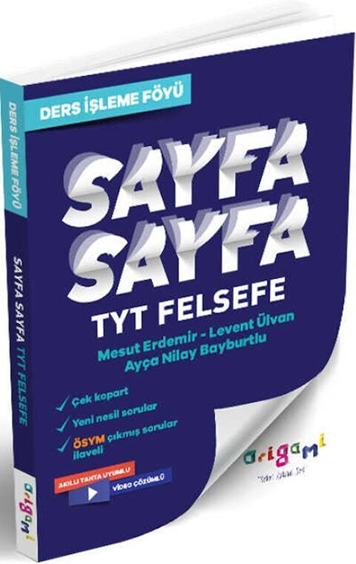 Tammat Yayıncılık TYT Felsefe Sayfa Sayfa Ders İşleme Föyü