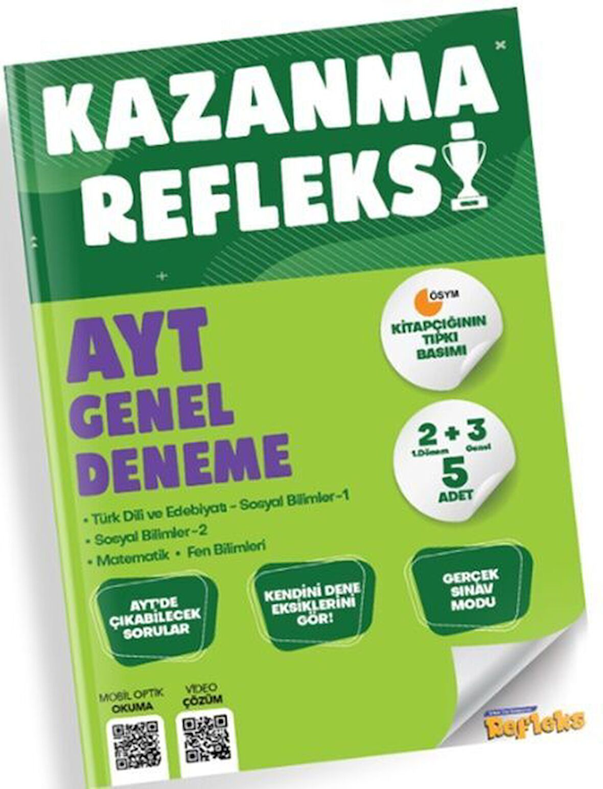 Tammat Yayıncılık AYT Genel Kazanma Refleksi Branş Deneme