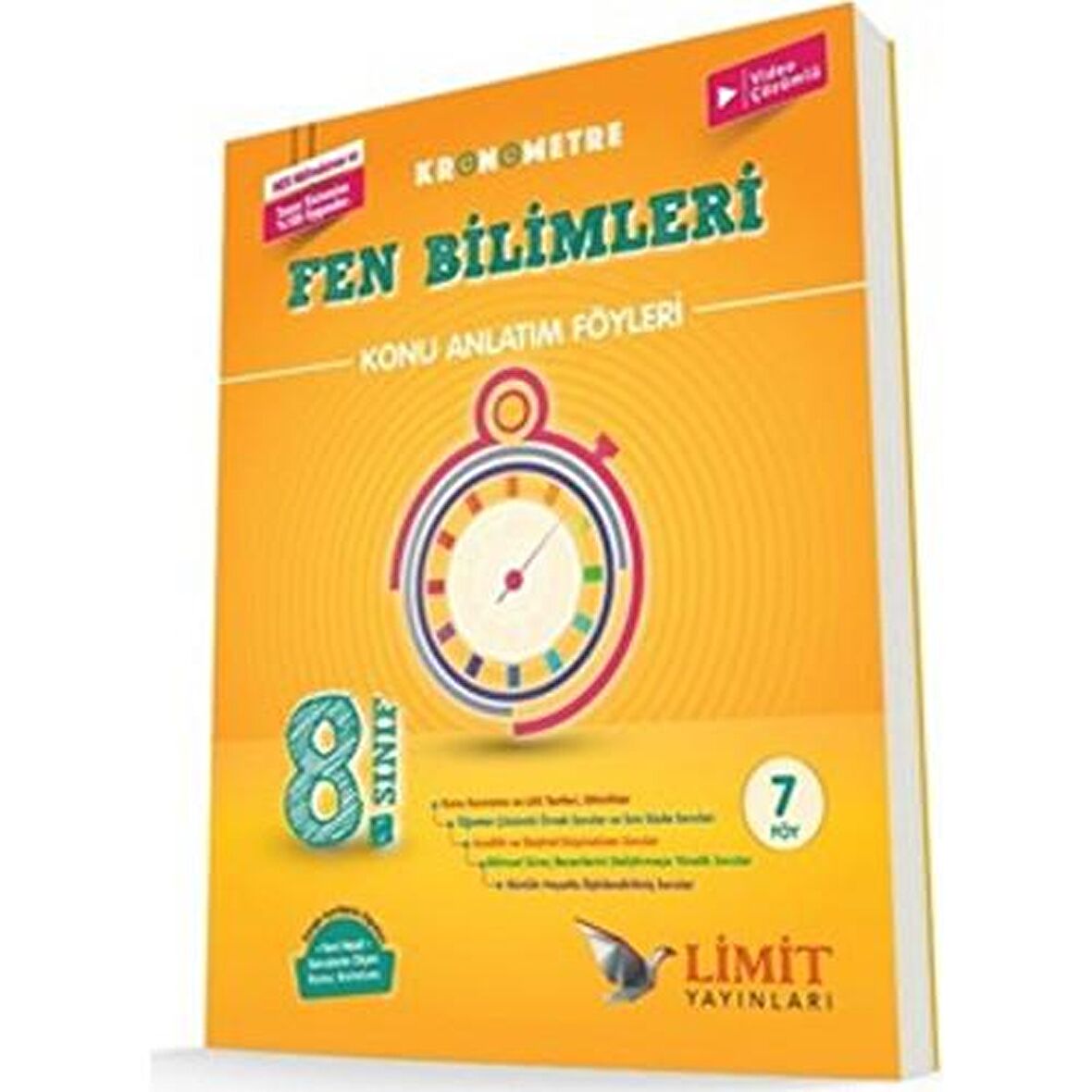 8. Sınıf Kronometre Fen Bilimleri Konu Anlatım Föyleri (7 Föy)