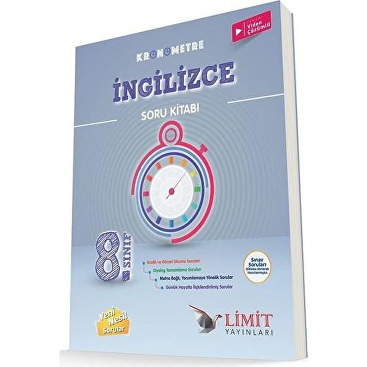 8. Sınıf Kronometre İngilizce Soru Kitabı