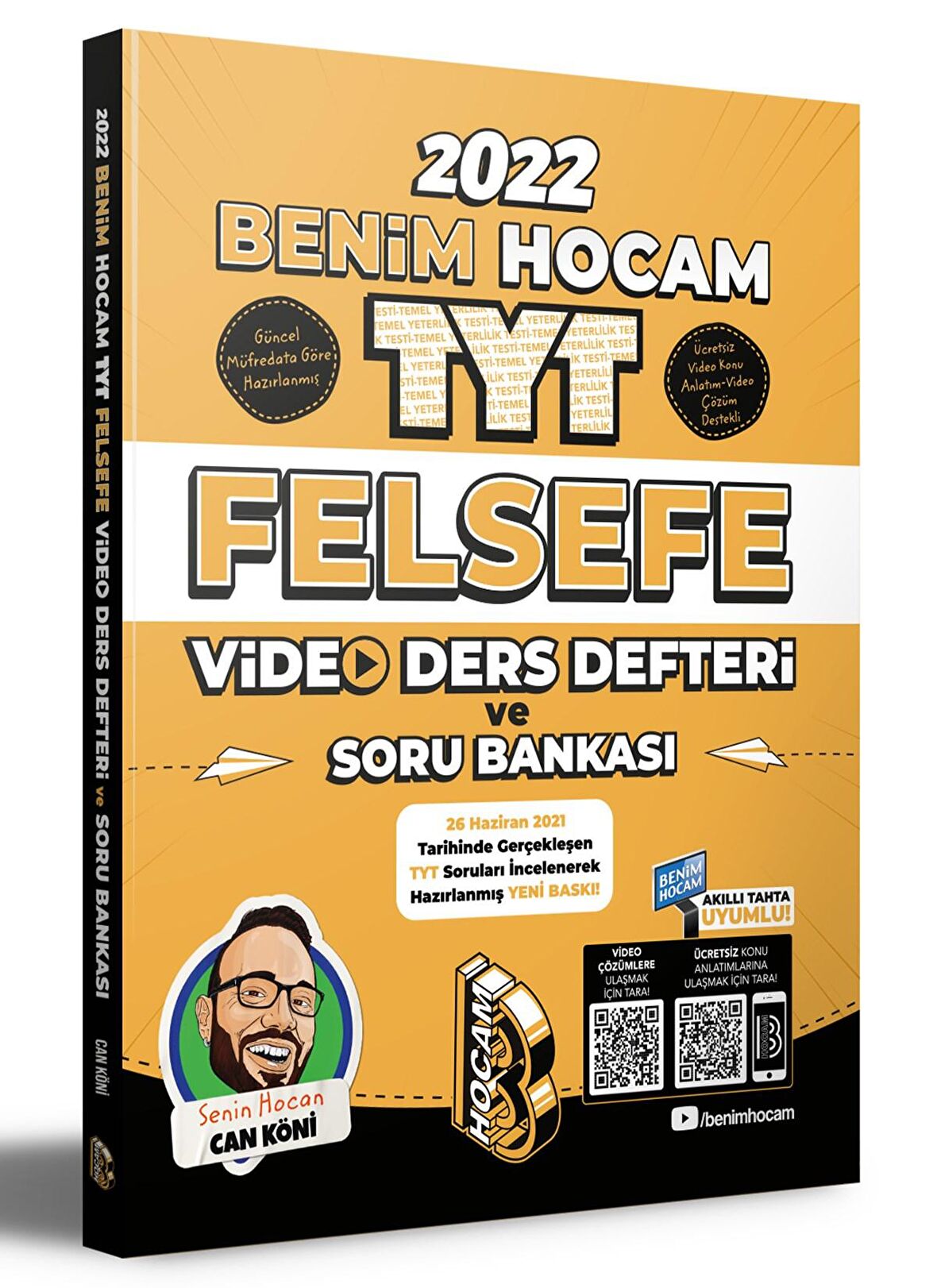 Benim Hocam 2021 TYT Felsefe Video Ders Defteri ve Soru Bankası