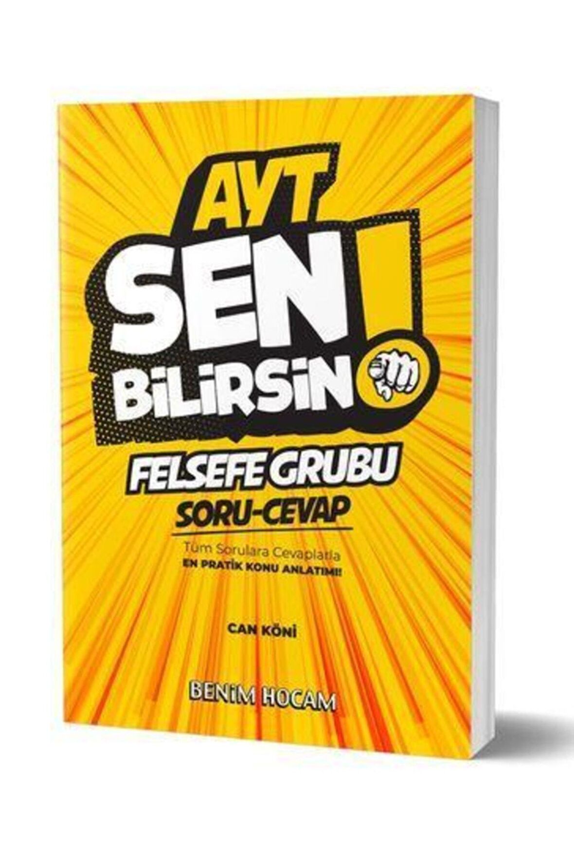 Benim Hocam AYT Felsefe Sen Bilirsin Soru-Cevap Kitabı