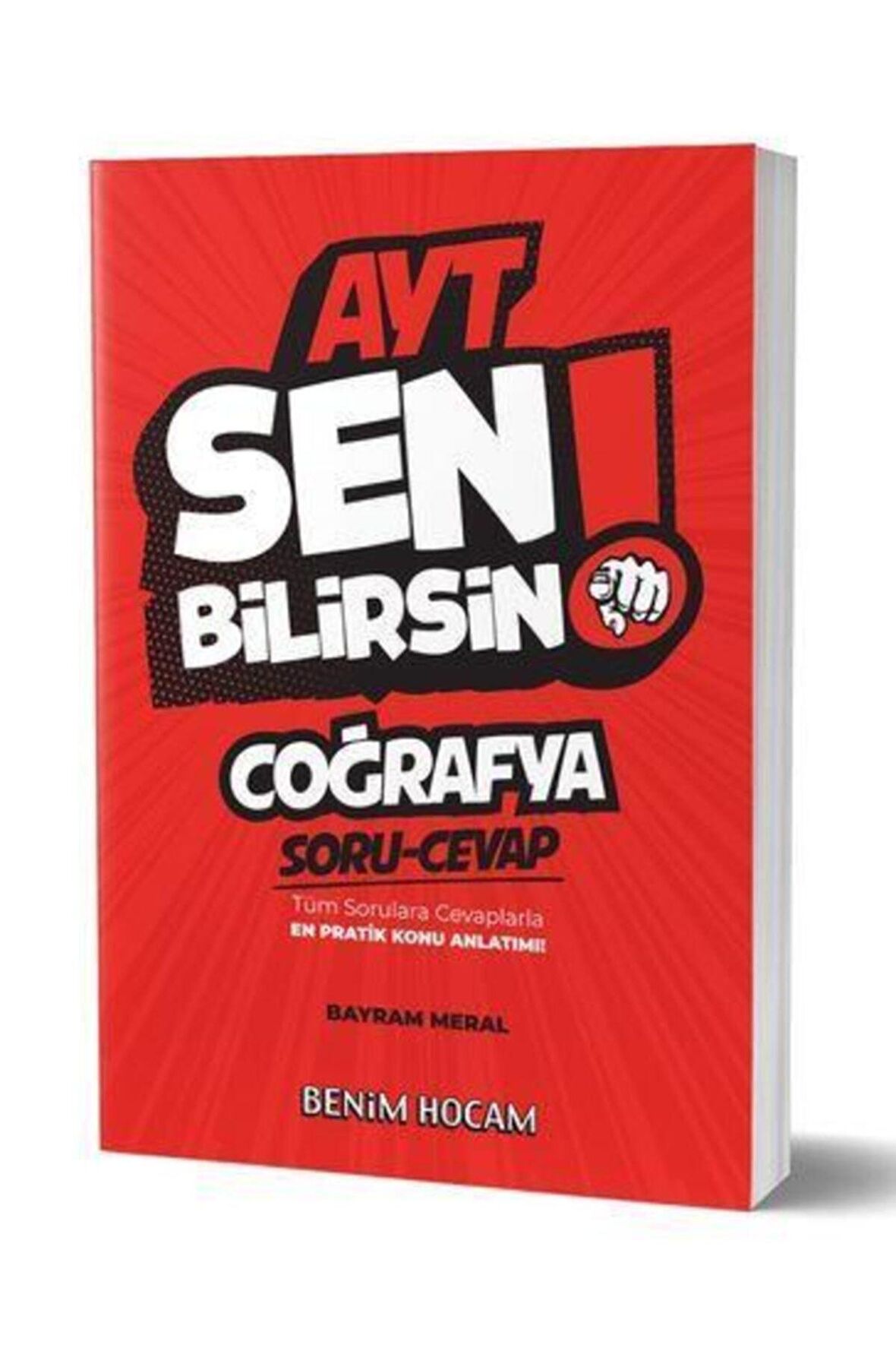 Benim Hocam AYT Coğrafya Sen Bilirsin Soru-Cevap Kitabı