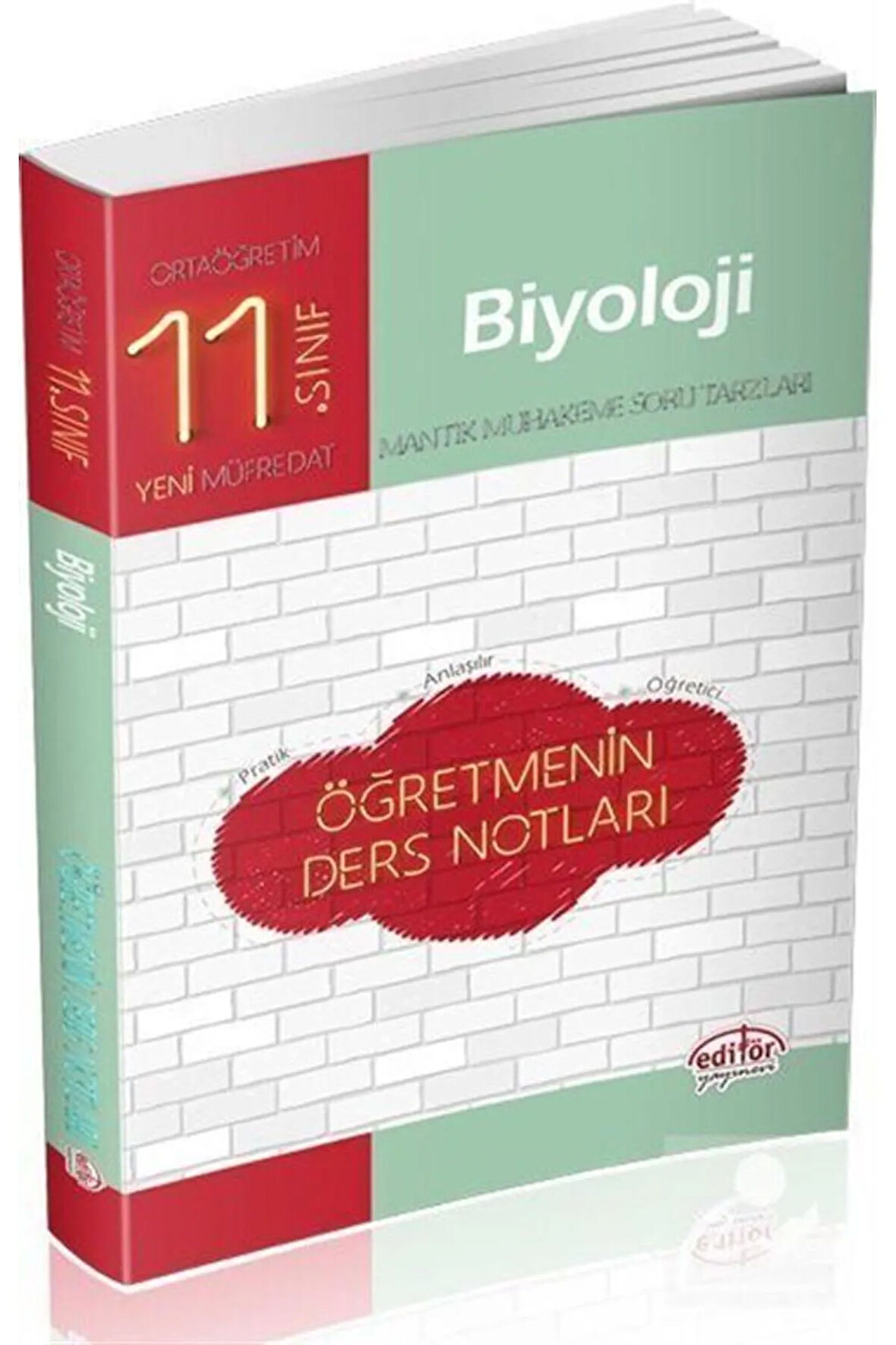Editör Yayınları 11.sınıf Biyoloji Öğretmenin Ders Notları