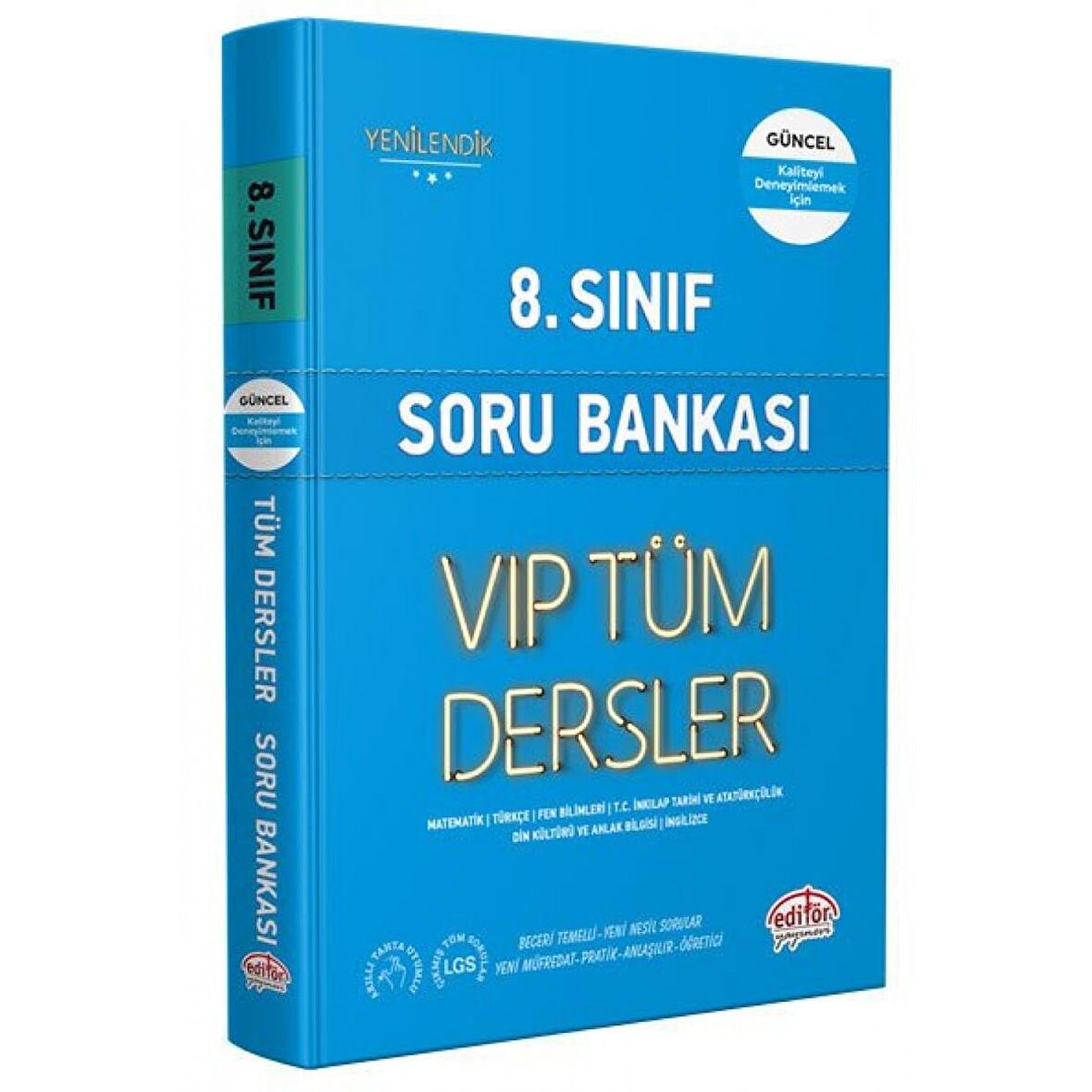 8. Sınıf VIP Tüm Dersler Soru Bankası Mavi Kitap