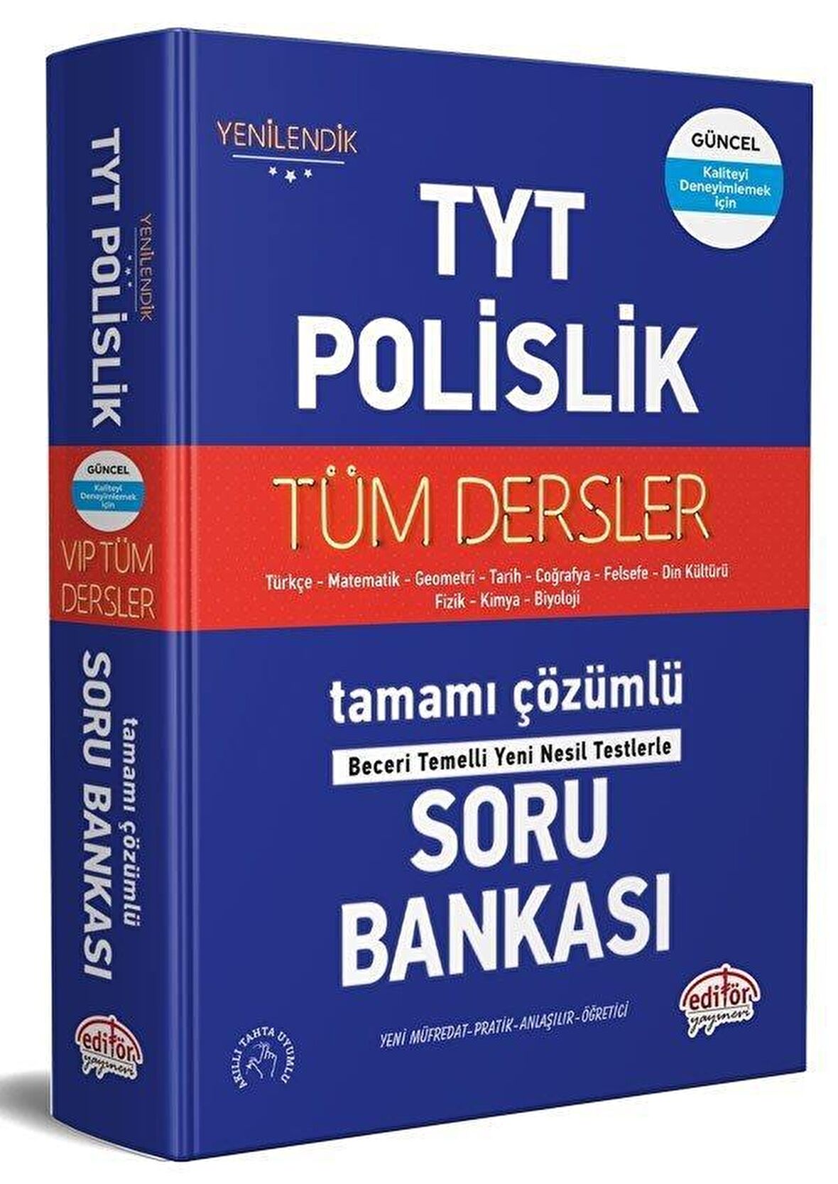 TYT - Polislik Tüm Dersler Tamamı Çözümlü Soru Bankası