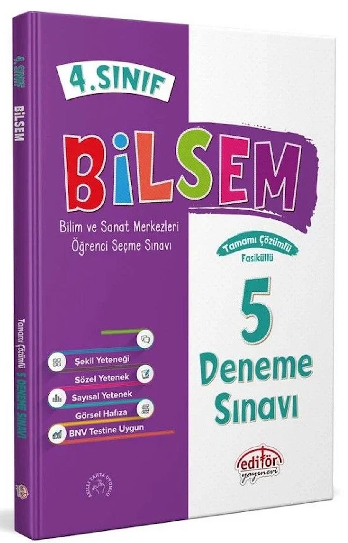 4. Sınıf Bilsem Çözümlü 5 Deneme Sınavı -