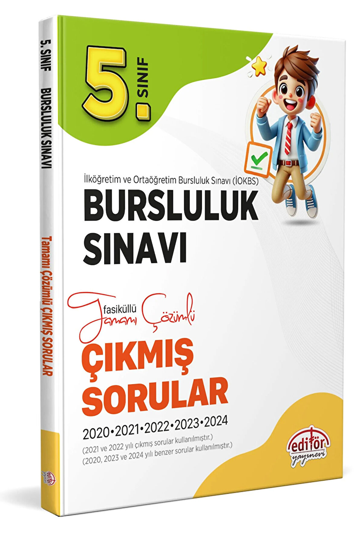 Editör Yayınları 5. Sınıf Bursluluk Sınavı Tamamı Çözümlü Çıkmış Sorular