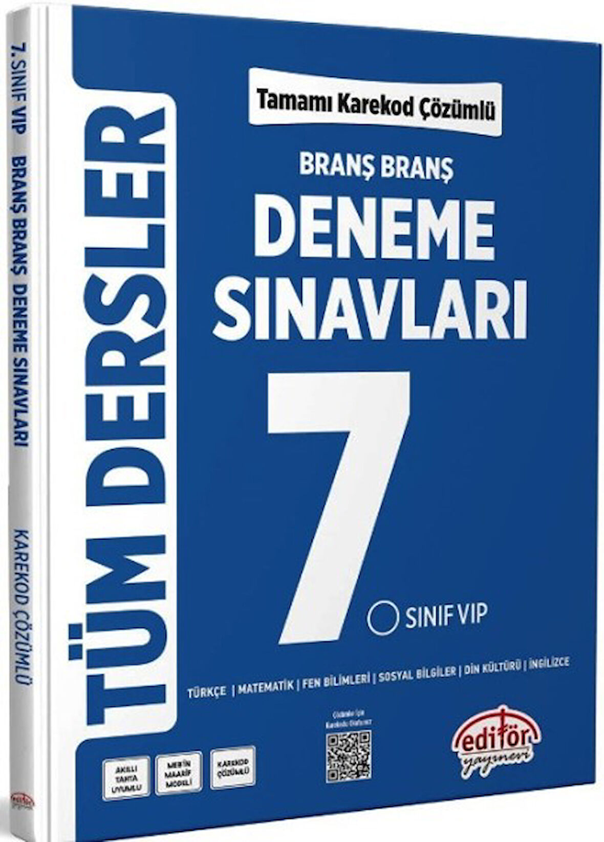 7. Sınıf Tüm Dersler Branş Branş Tamamı Çözümlü Deneme Sınavları