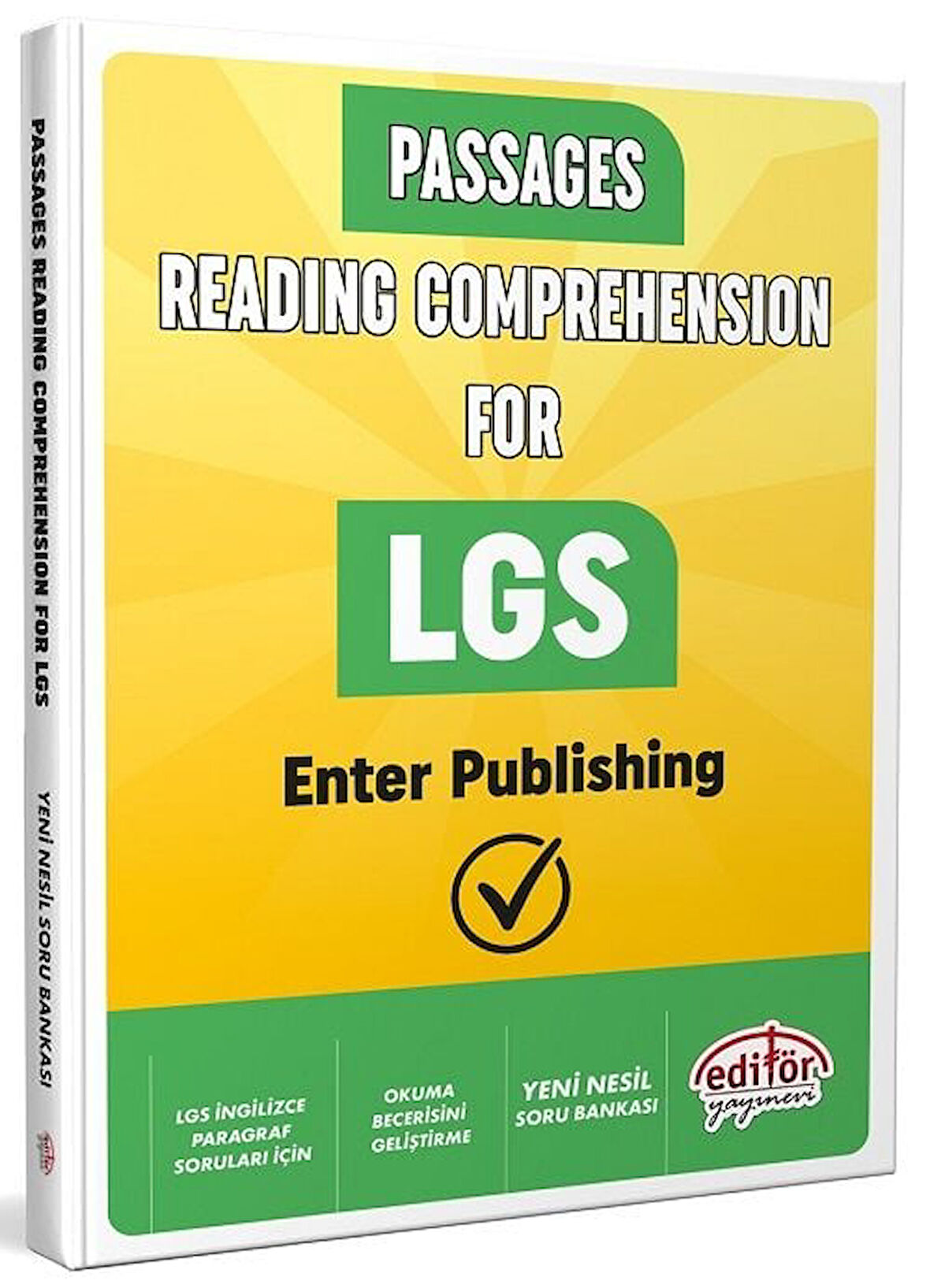 Editör LGS Passages Reading Comprehension For LGS Editör Yayınları