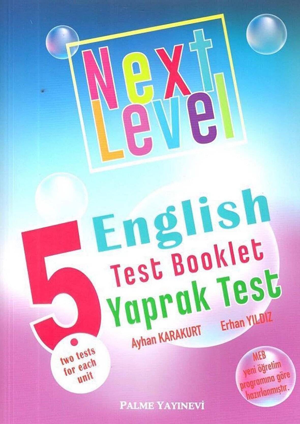 Palme 5. Sınıf Next Level Englısh Test Booklet Yaprak Test