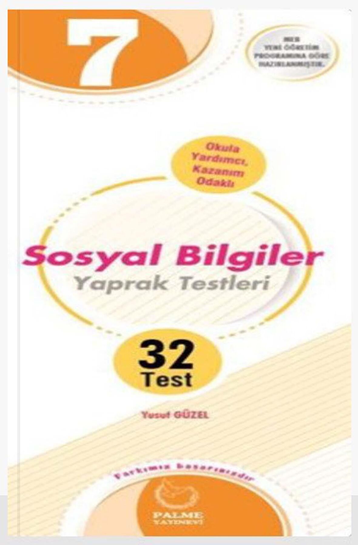 7. Sınıf Sosyal Bilgiler Yaprak Testleri